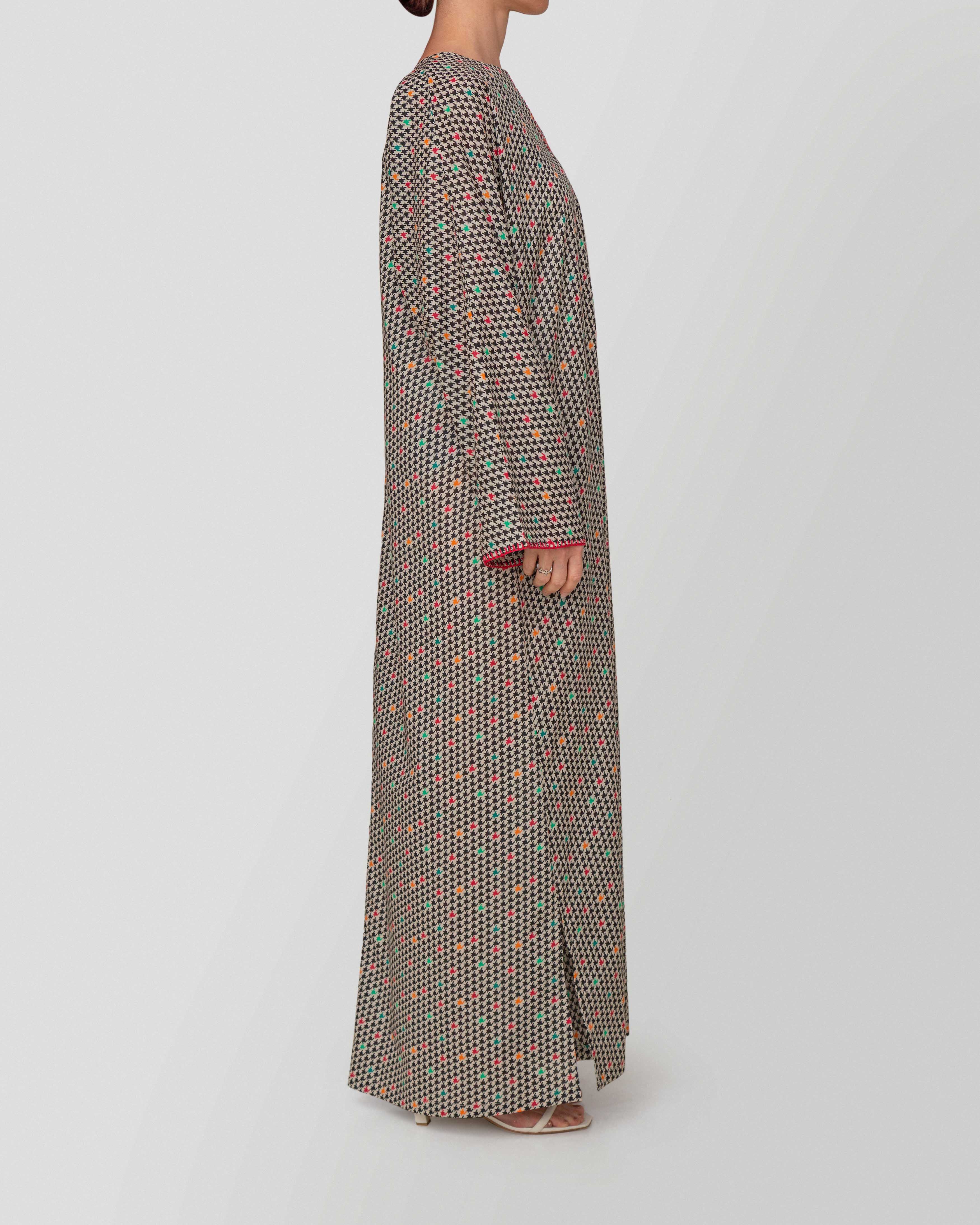 Starlit Kaftan in Magenta