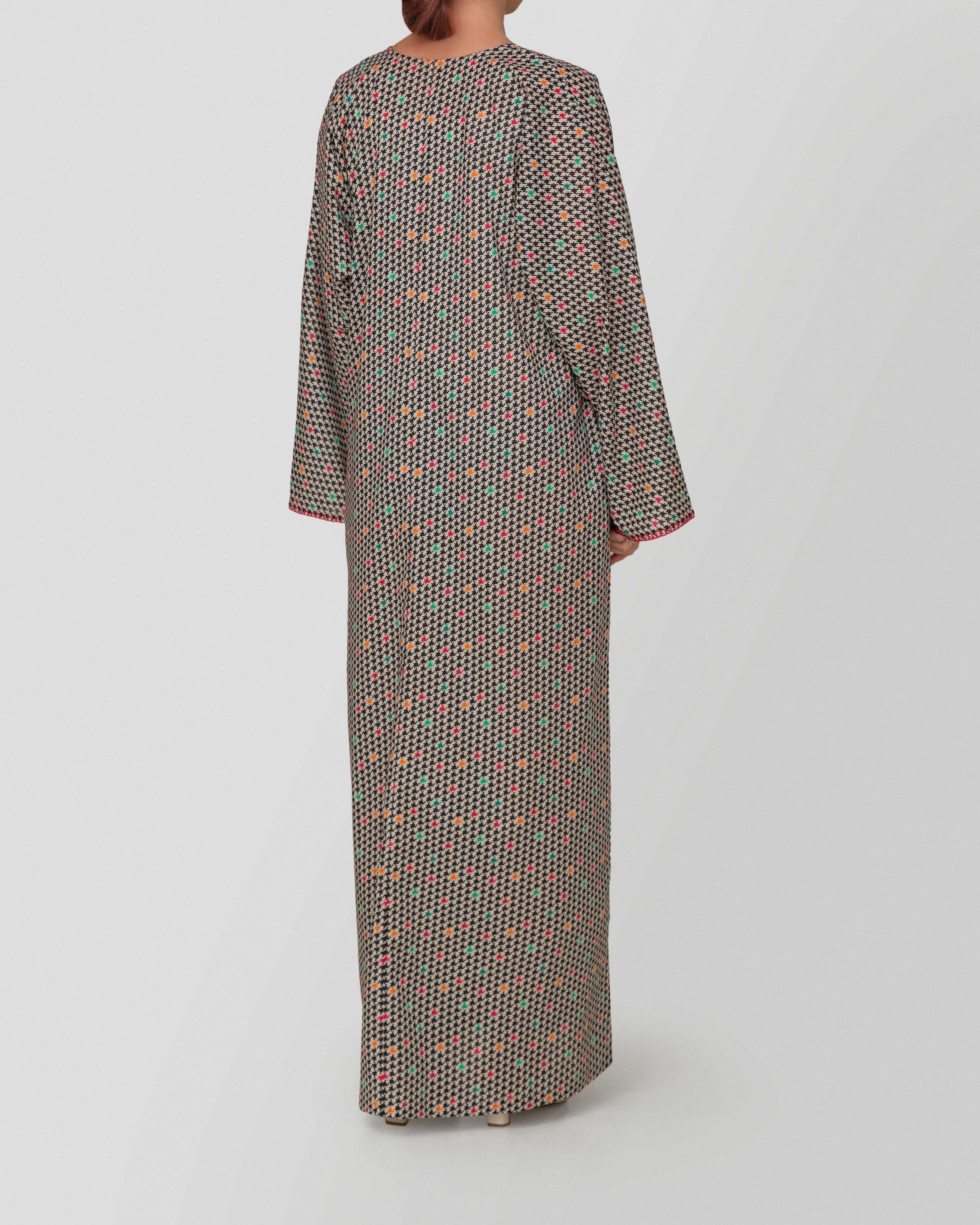 Starlit Kaftan in Magenta
