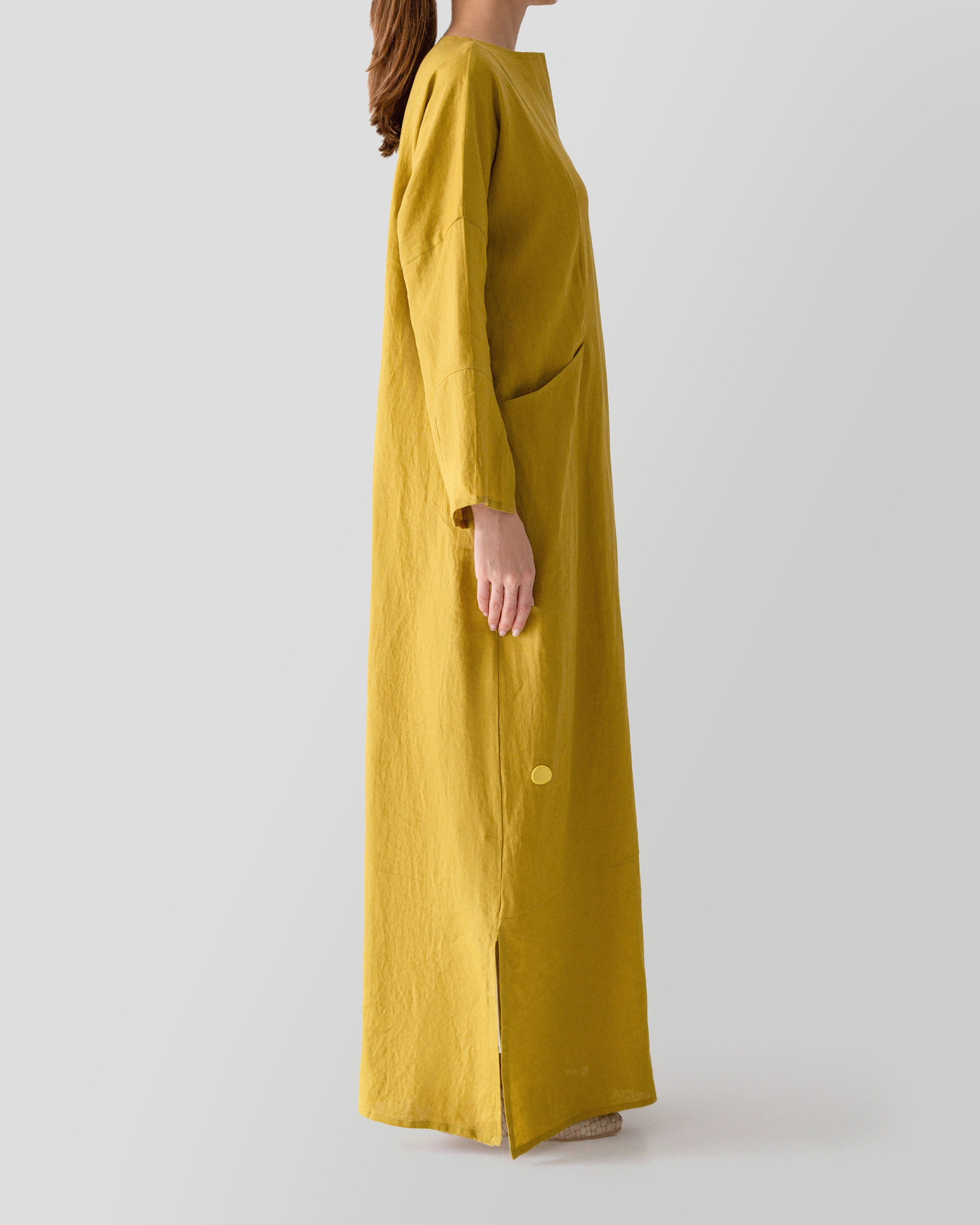 Poppy Kaftan in Lime