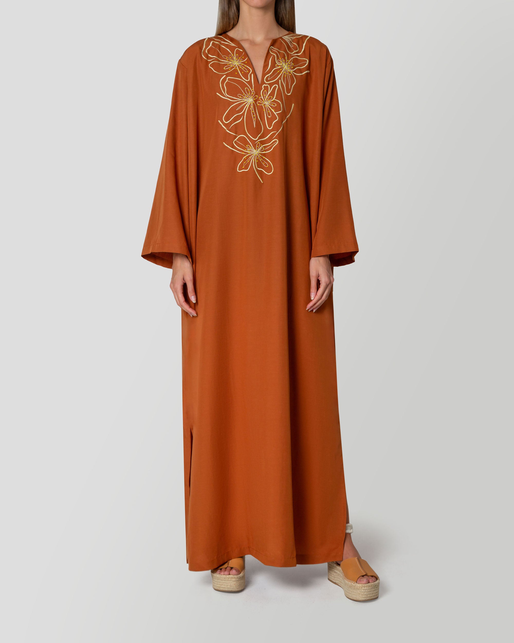 Mila Kaftan in Cinnamon