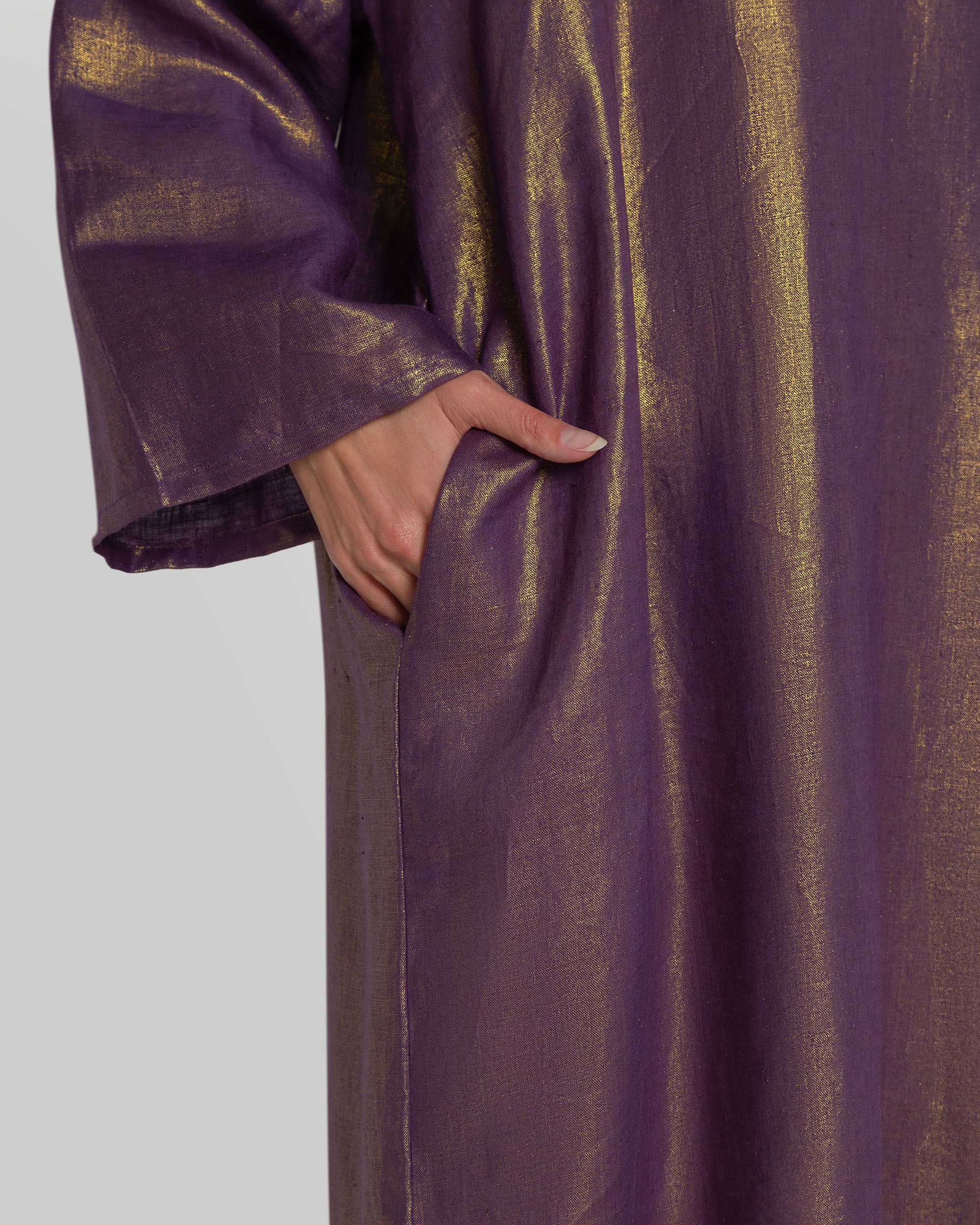 Calla Dress in Plum