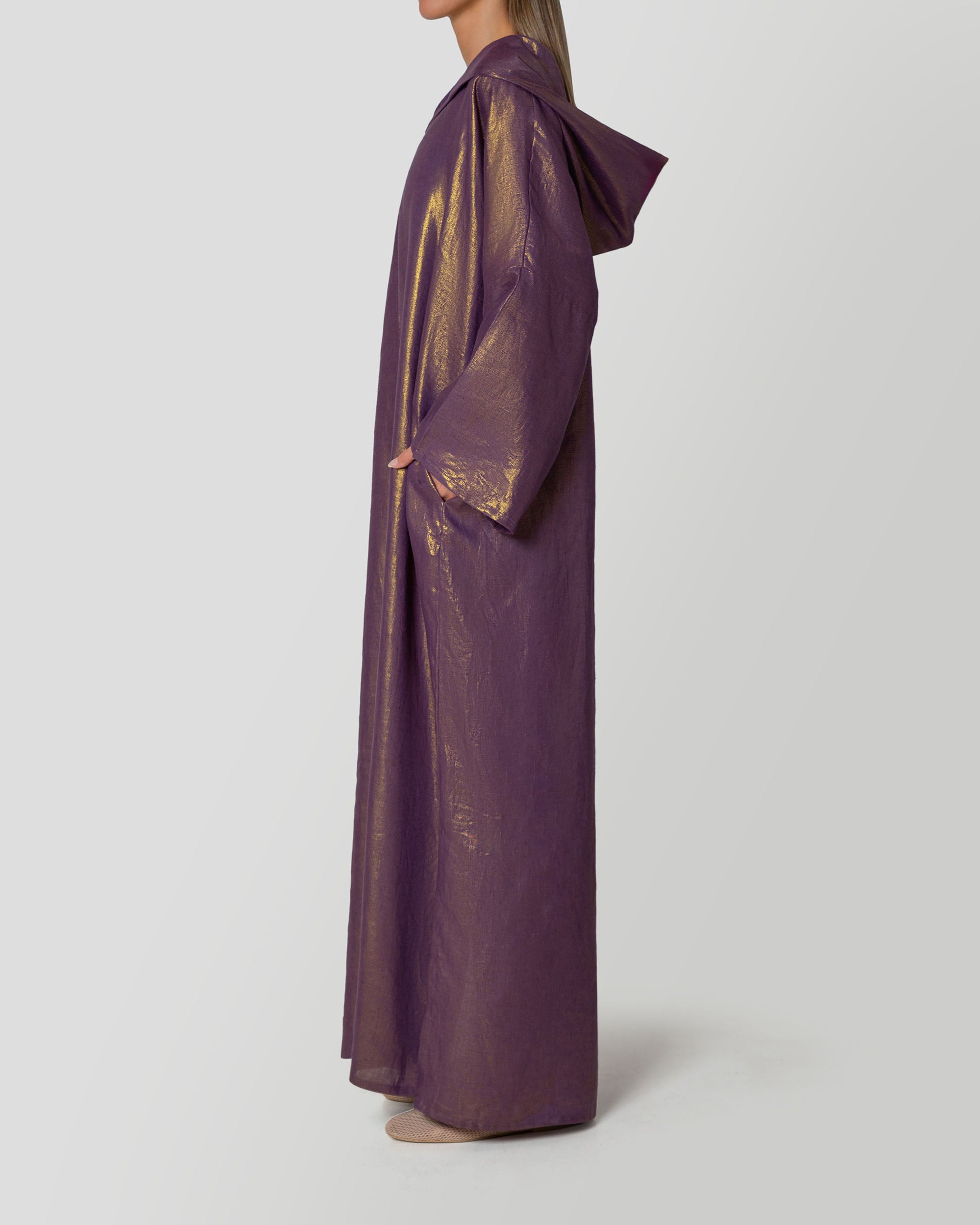 Calla Dress in Plum