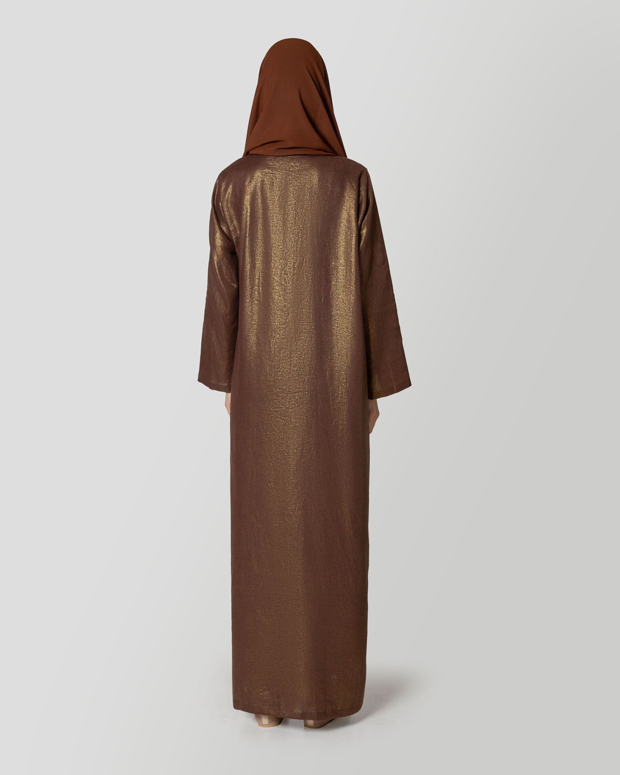 Athena Wrap Dress in Chocolate