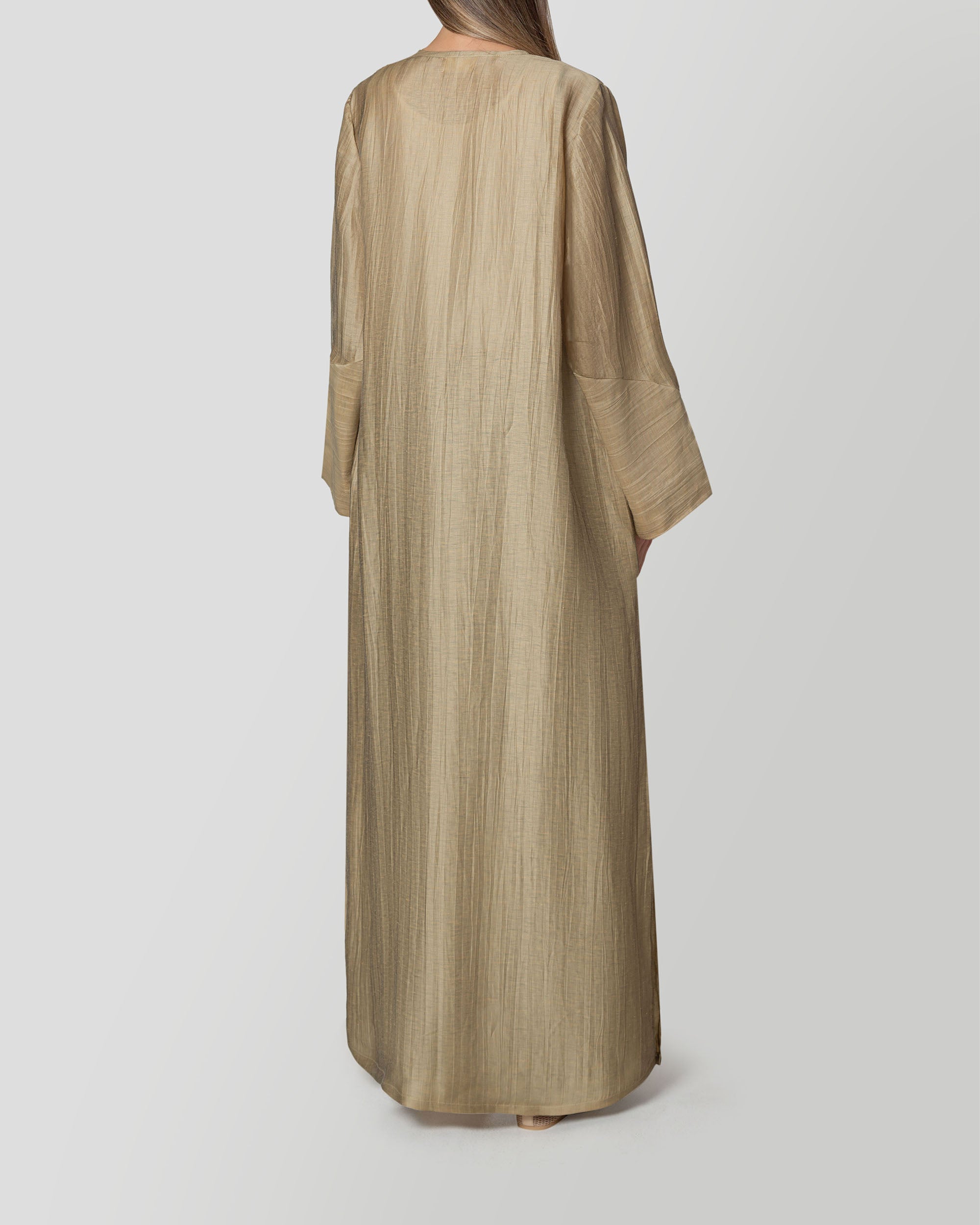 Lily Abaya in Gold