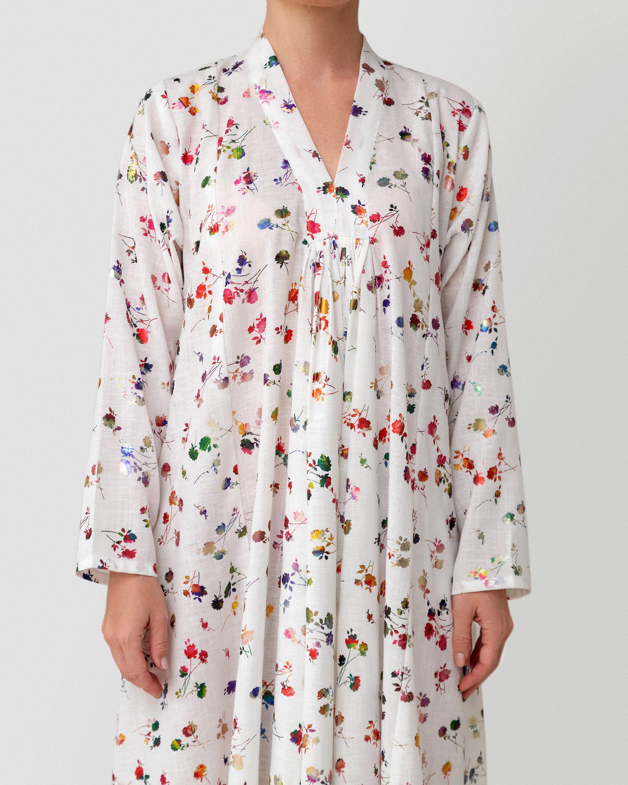 Pressed Petals in White