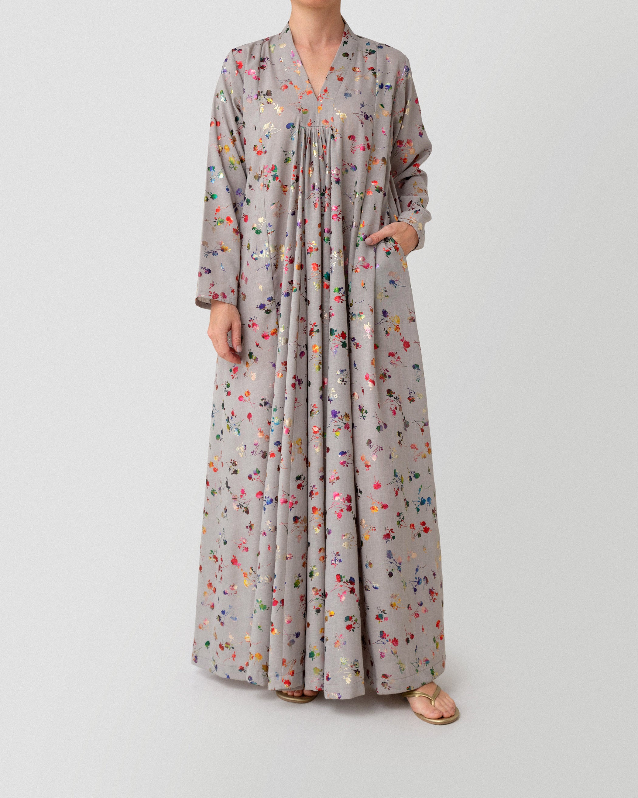Pressed Petals in Grey