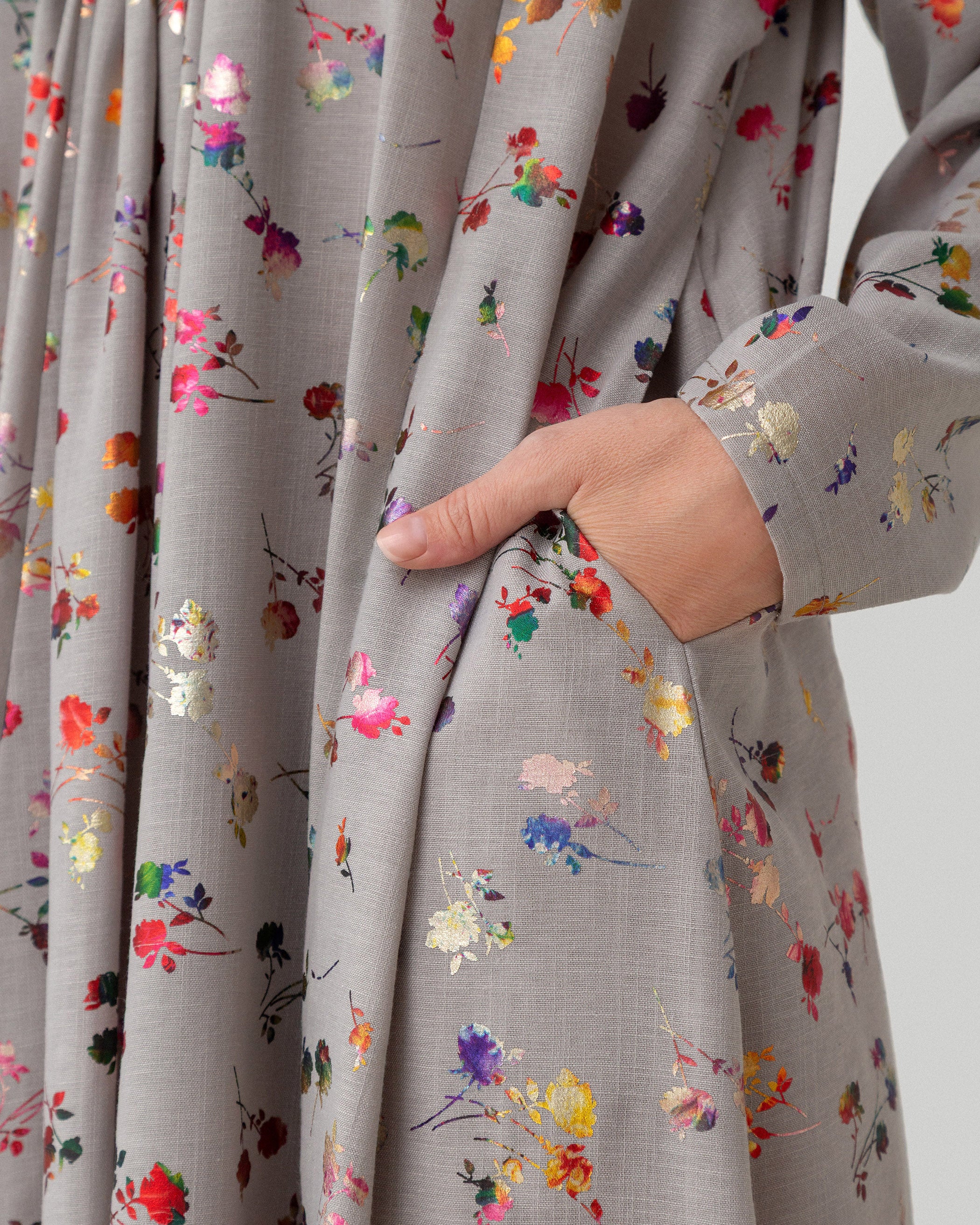 Pressed Petals in Grey
