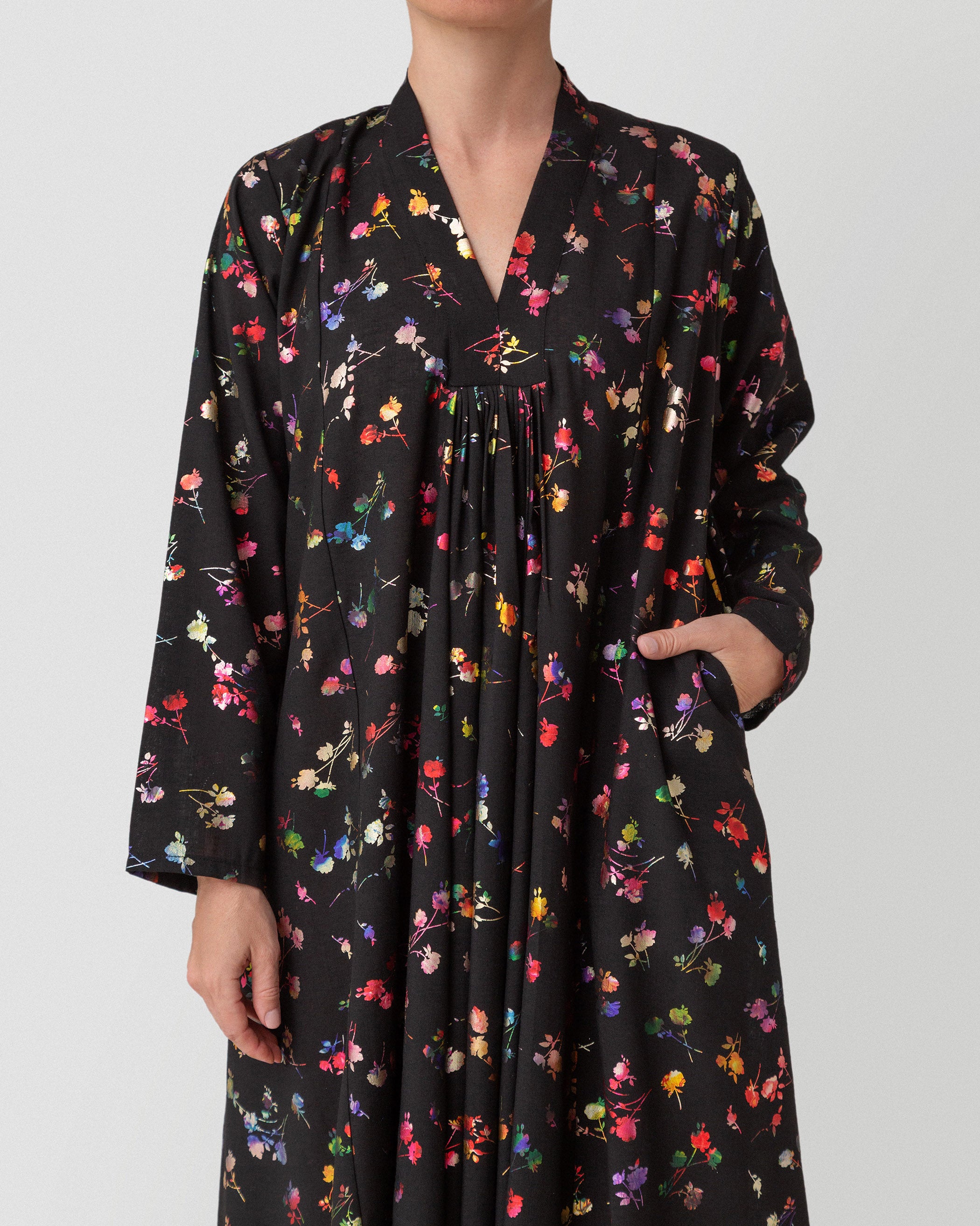 Pressed Petals in Black