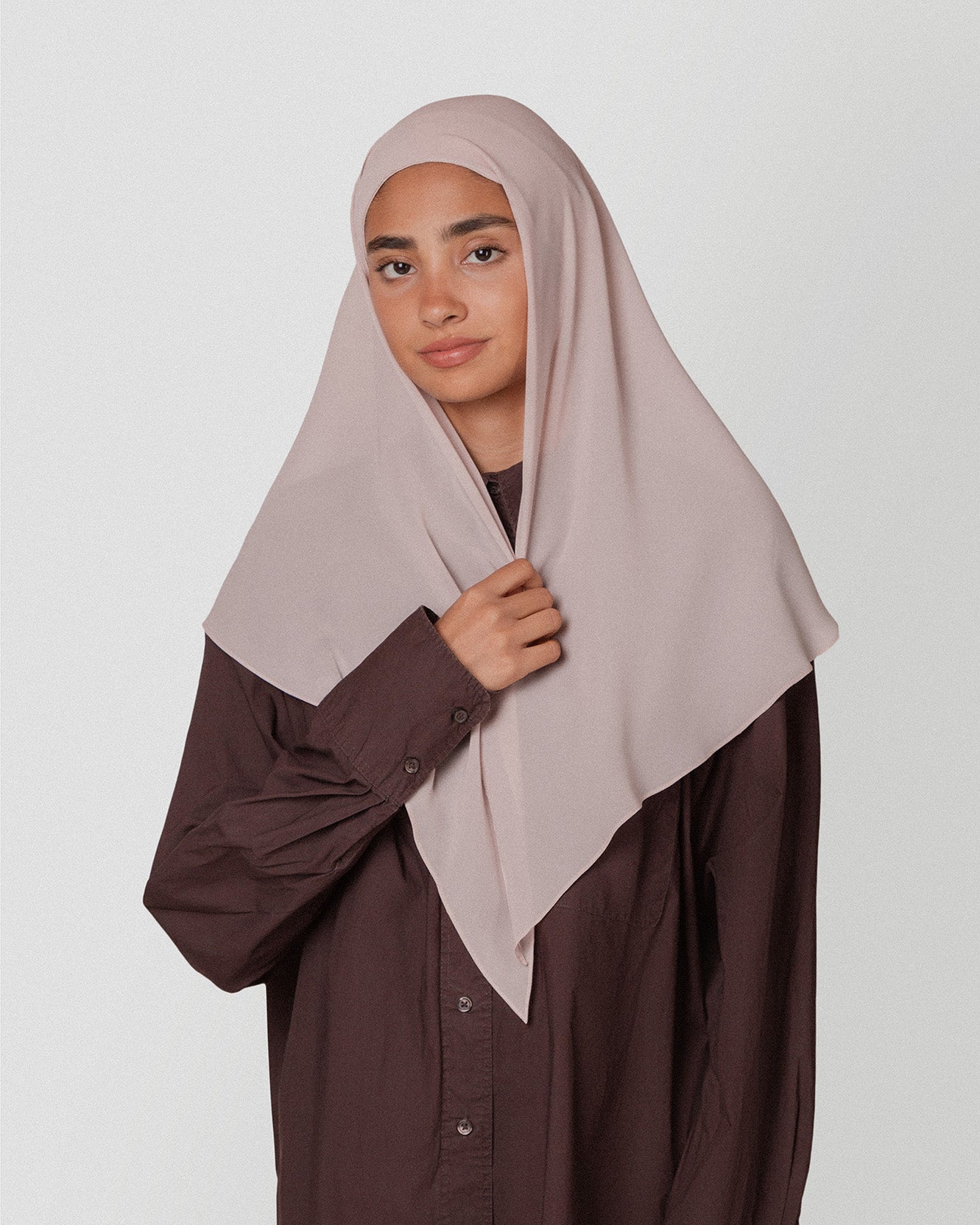 Travel Turban Scarf in Mocha