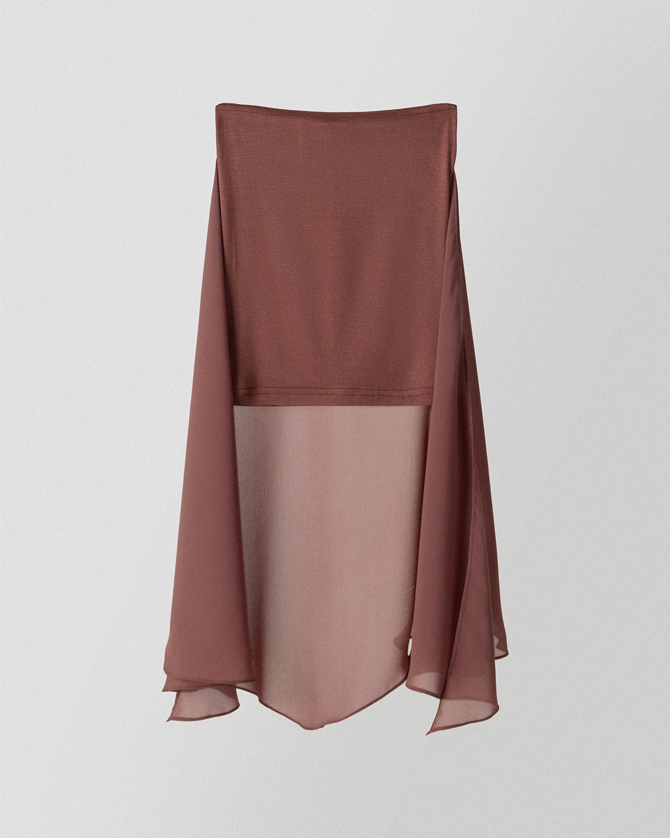 Travel Turban Scarf in Chocolate