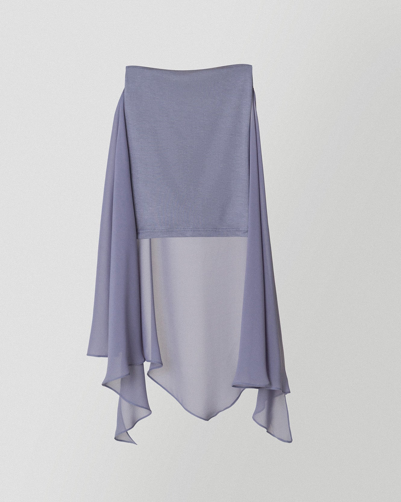 Travel Turban Scarf in Bluish Grey