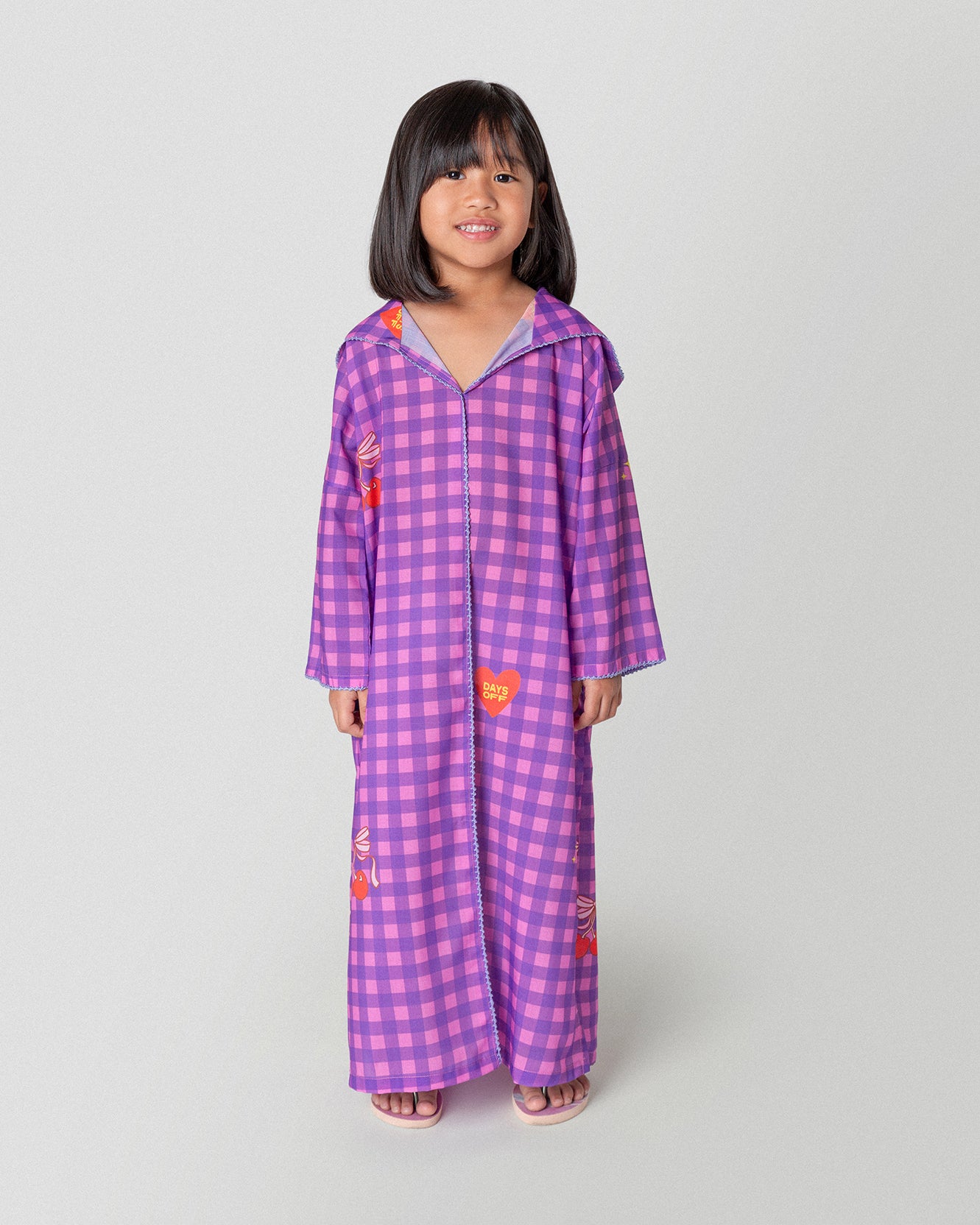 Cherry On Top Hooded Dress - Kids