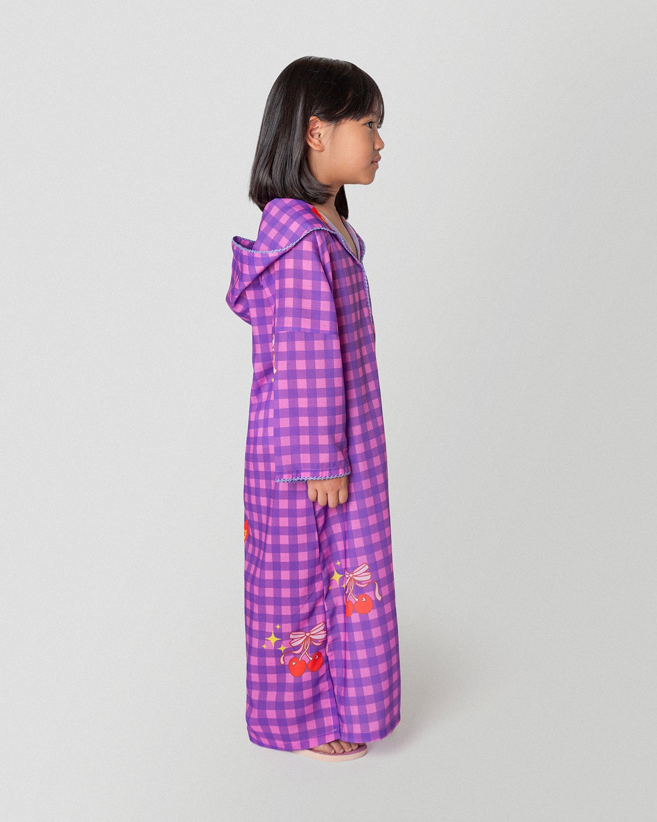 Cherry On Top Hooded Dress - Kids