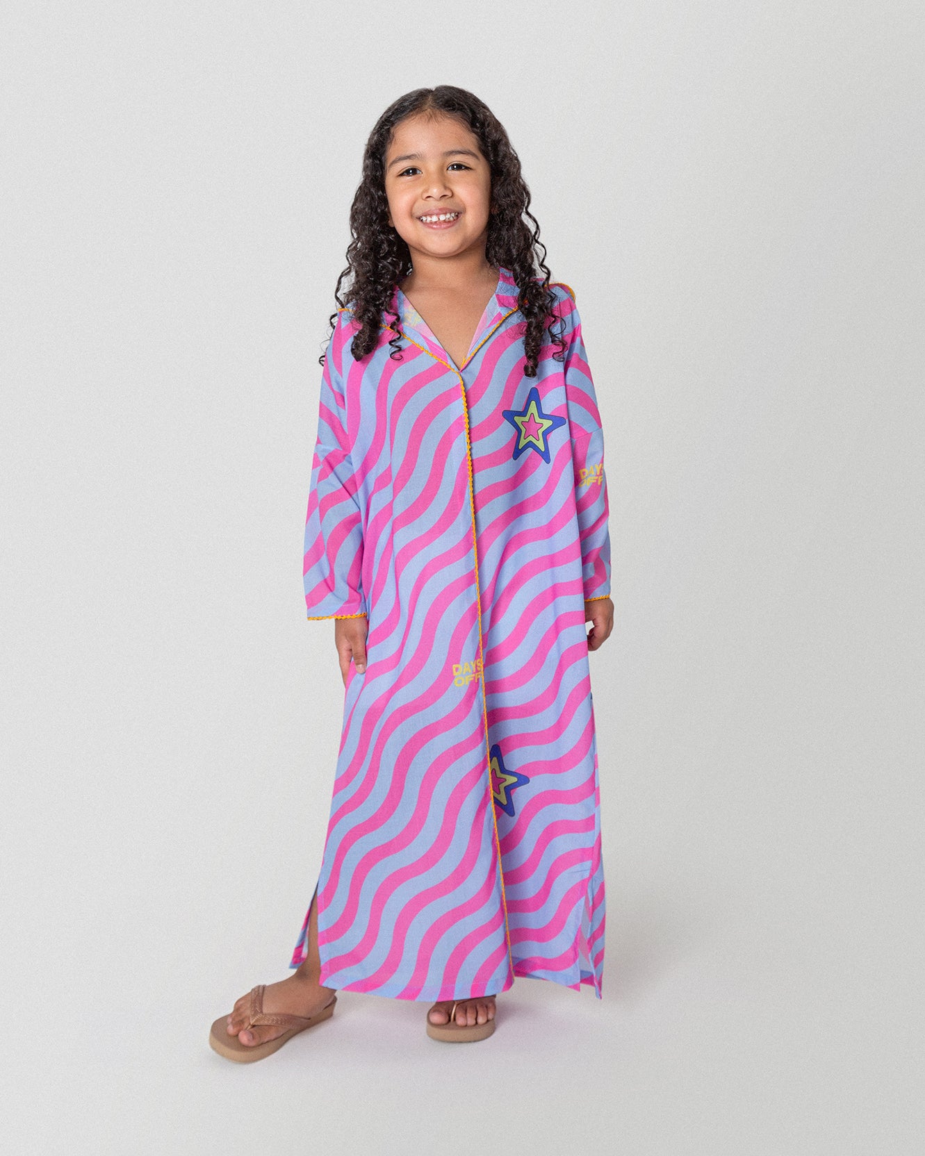 Sea of Stars Hooded Dress - Kids