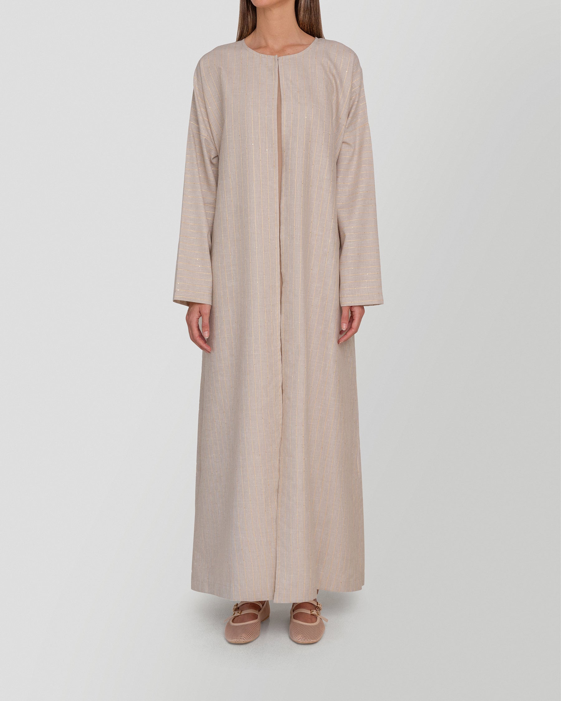 Lana Abaya in Desert Taupe