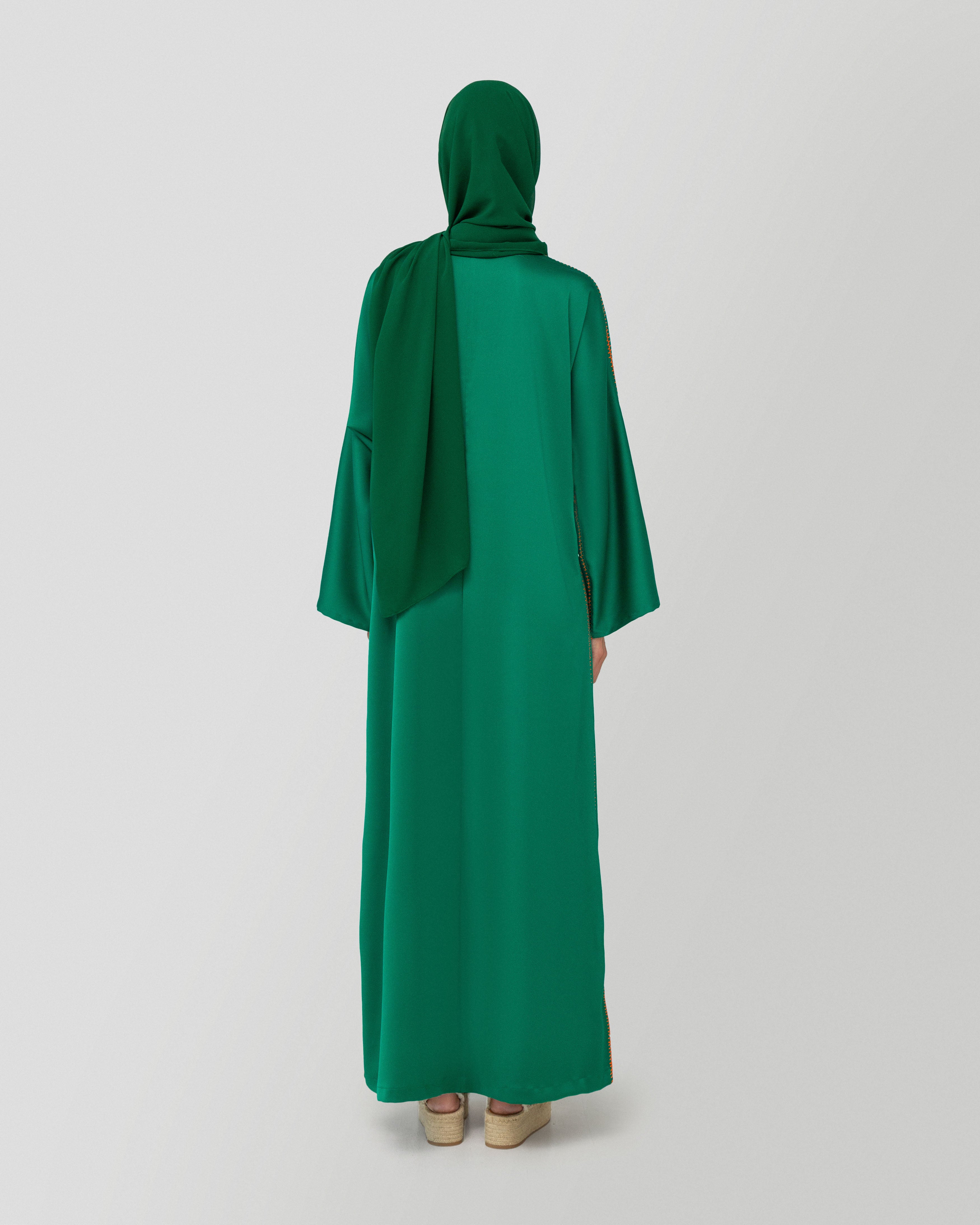 Aya Dress in Emerald