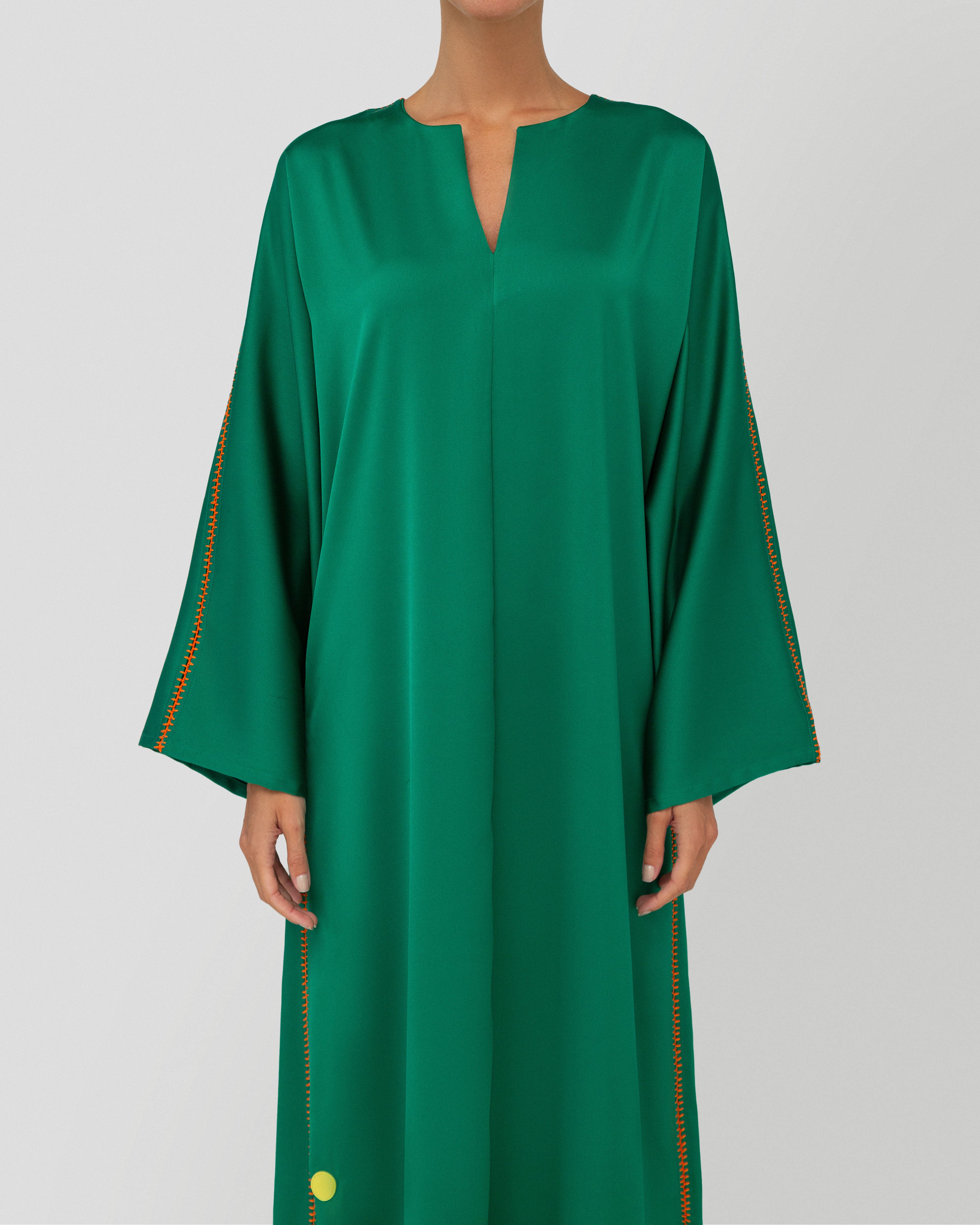 Aya Dress in Emerald