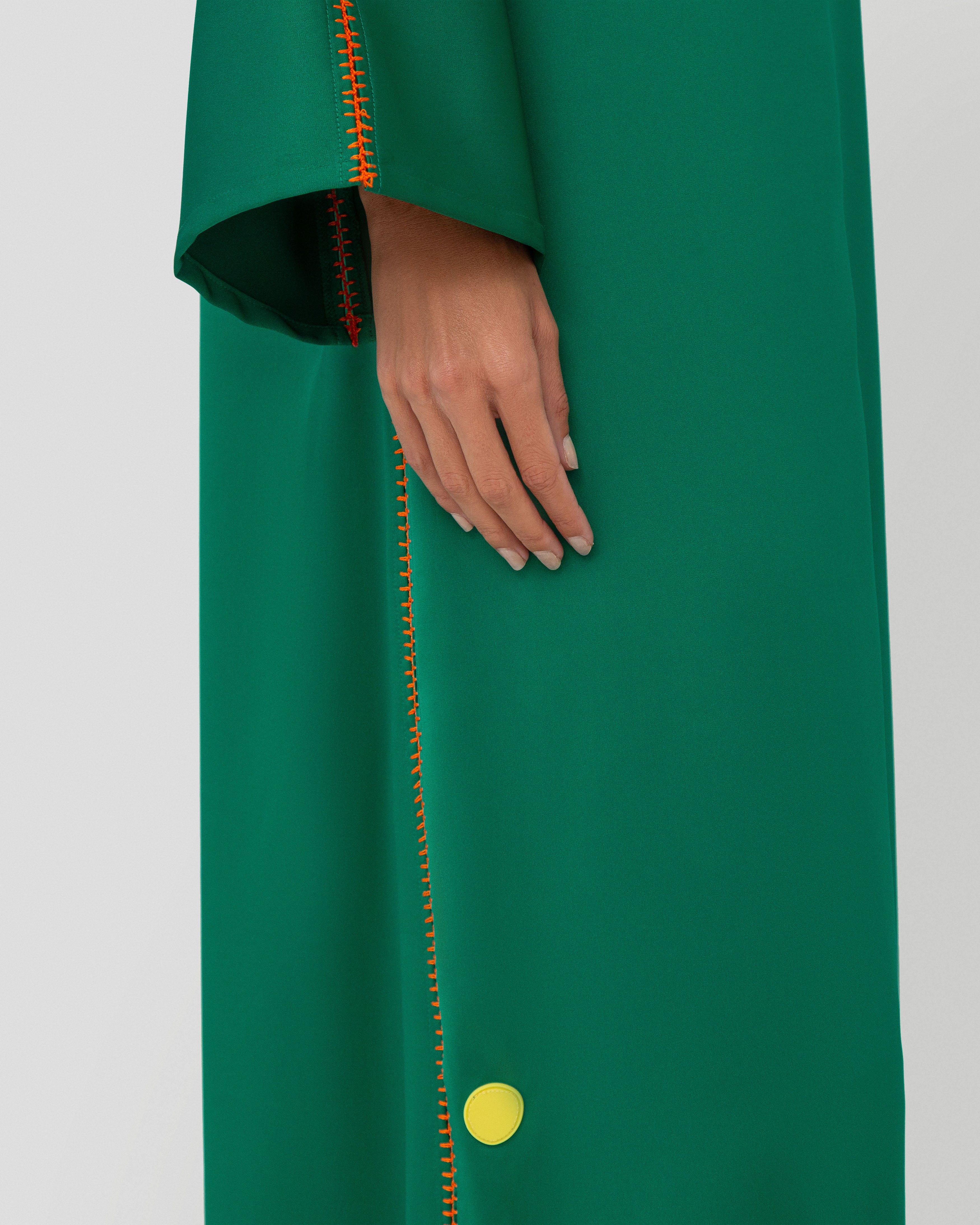 Aya Dress in Emerald