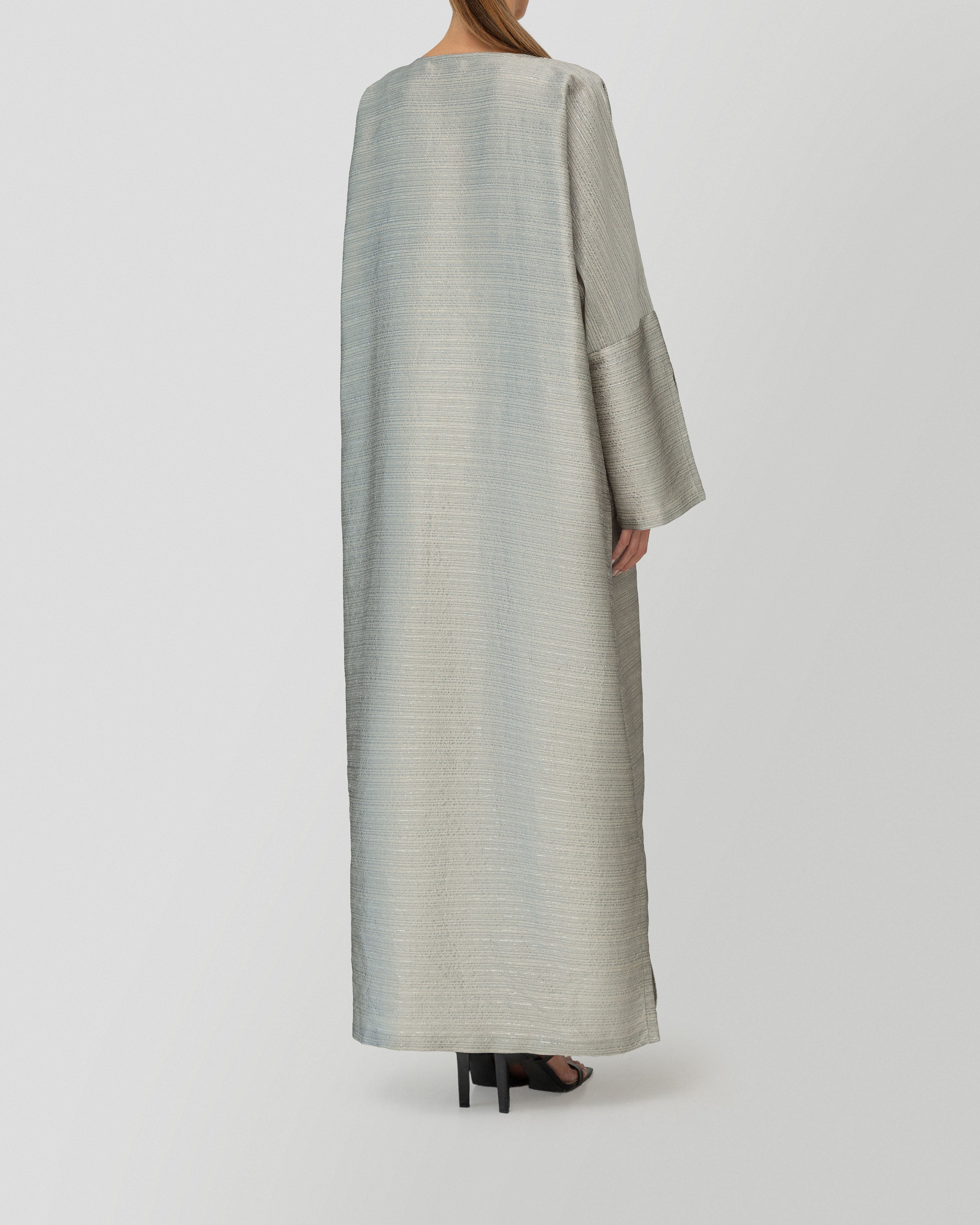 Iman Abaya in Ash Grey