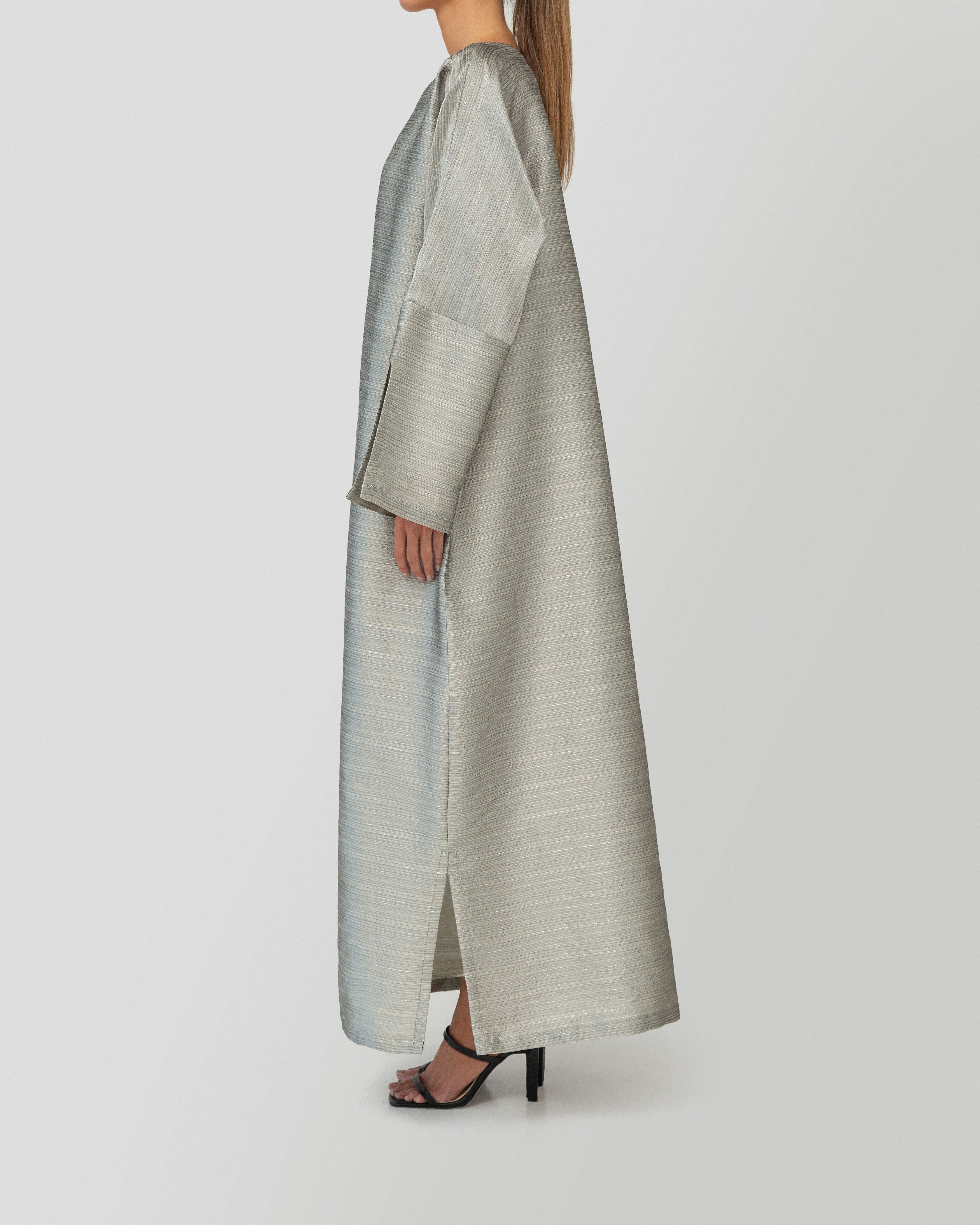 Iman Abaya in Ash Grey