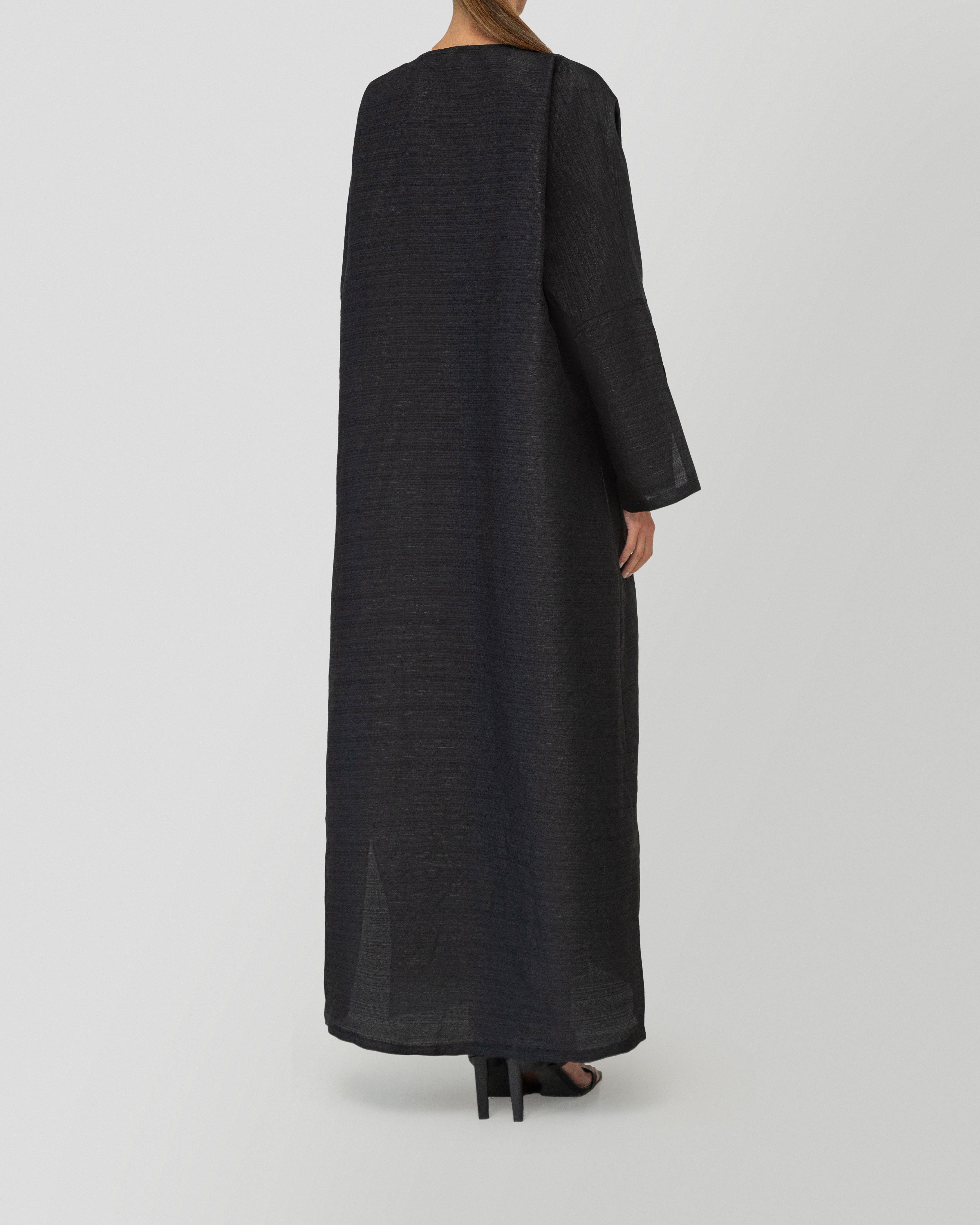 Iman Abaya in Midnight Black