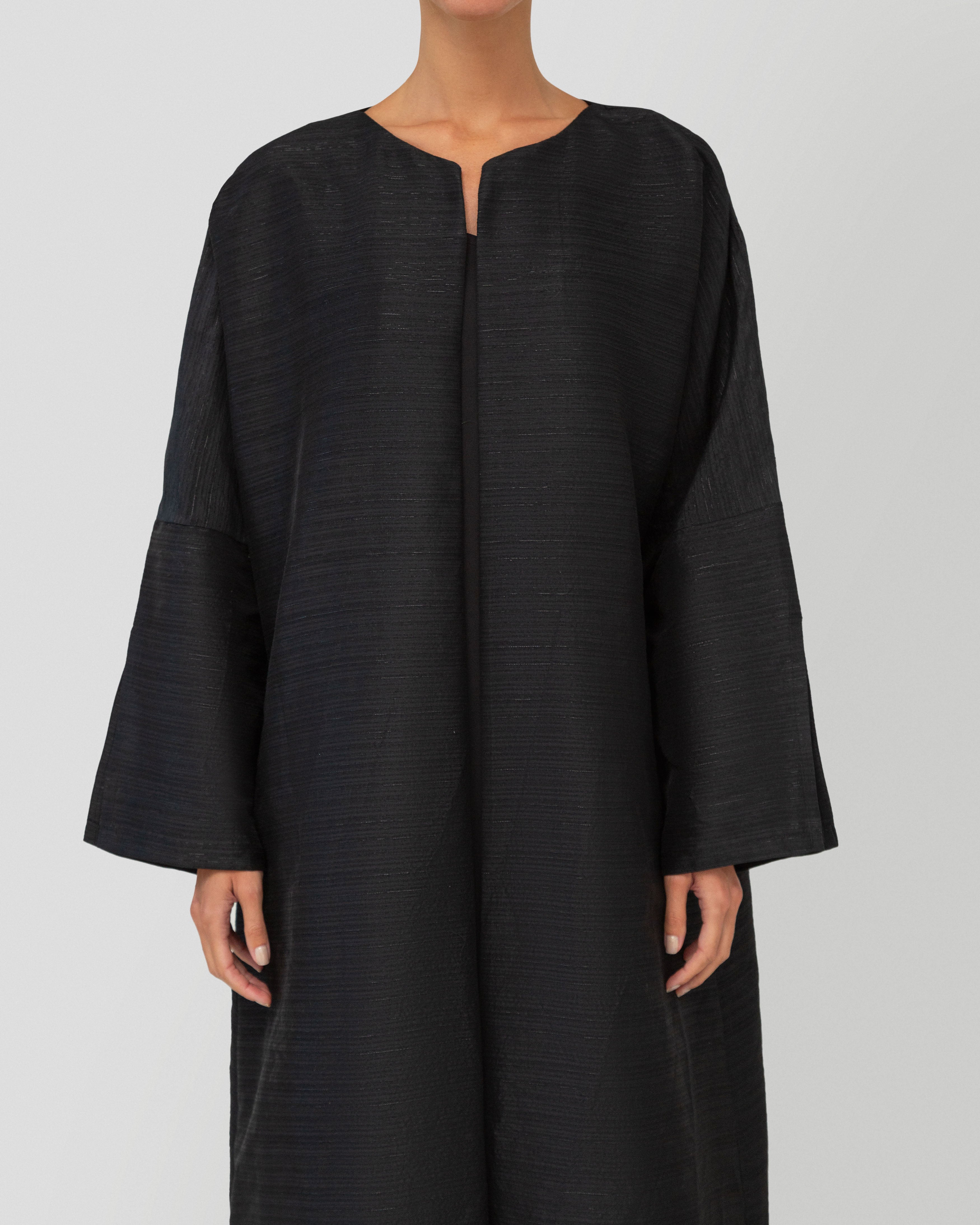 Iman Abaya in Midnight Black