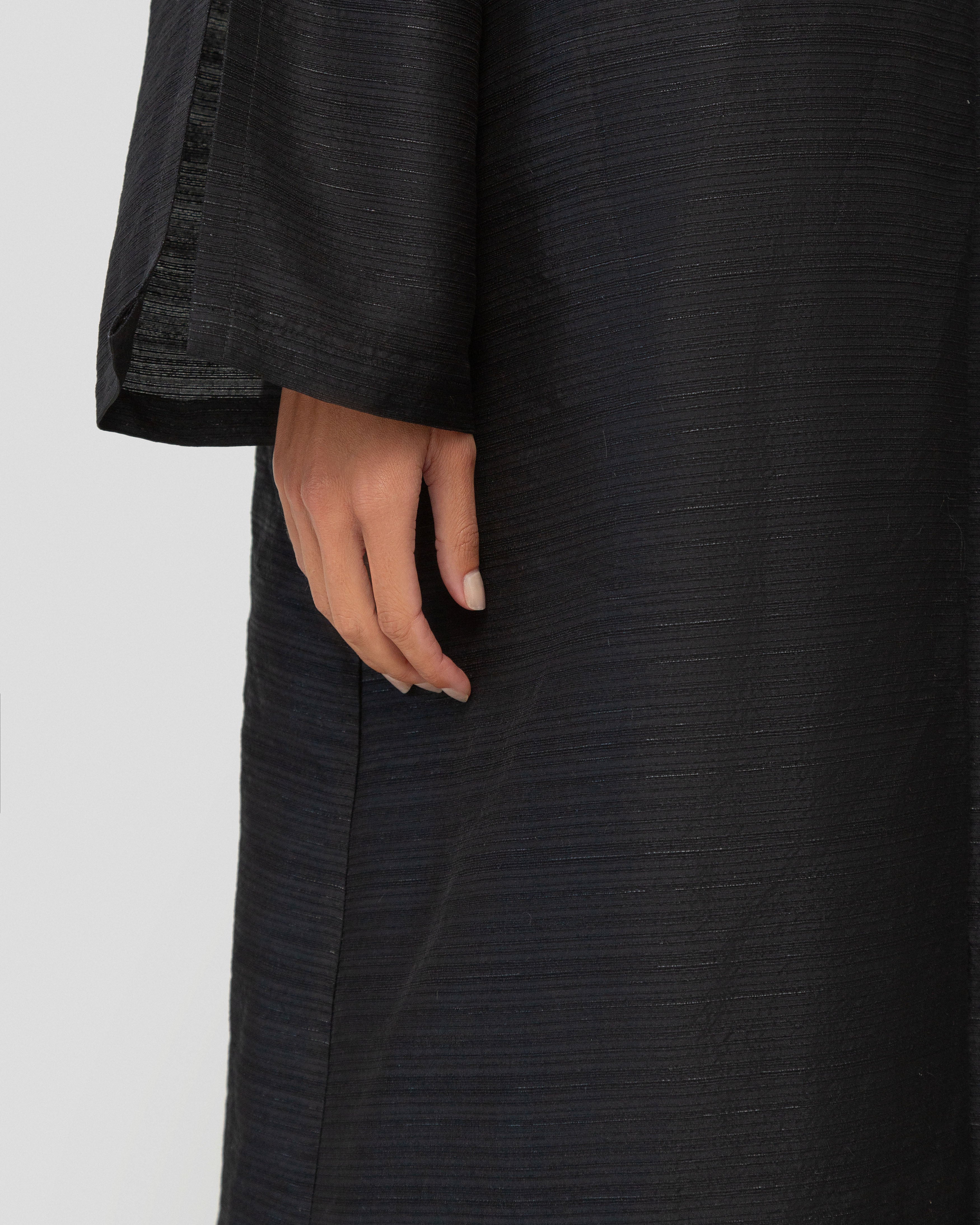 Iman Abaya in Midnight Black