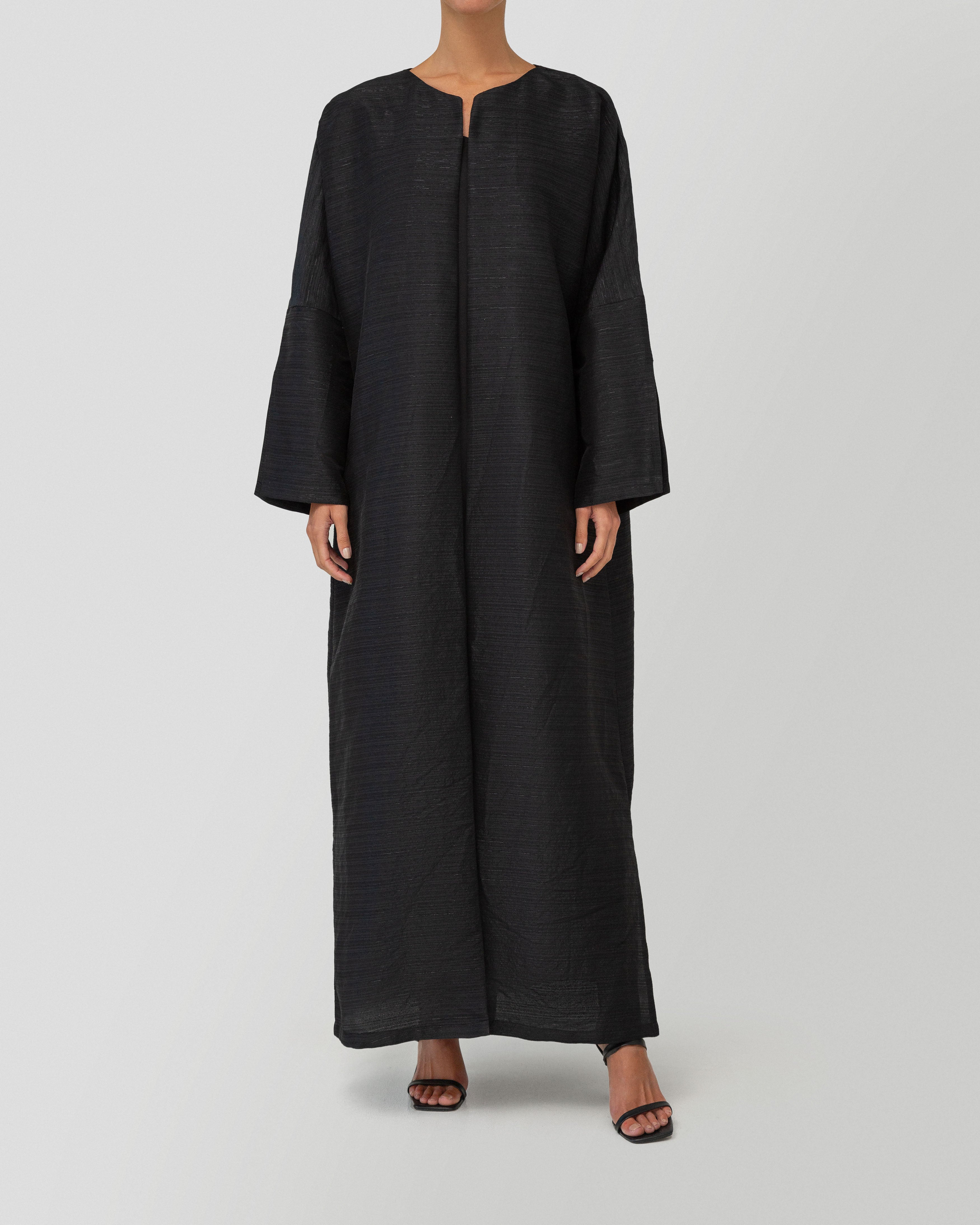 Iman Abaya in Midnight Black