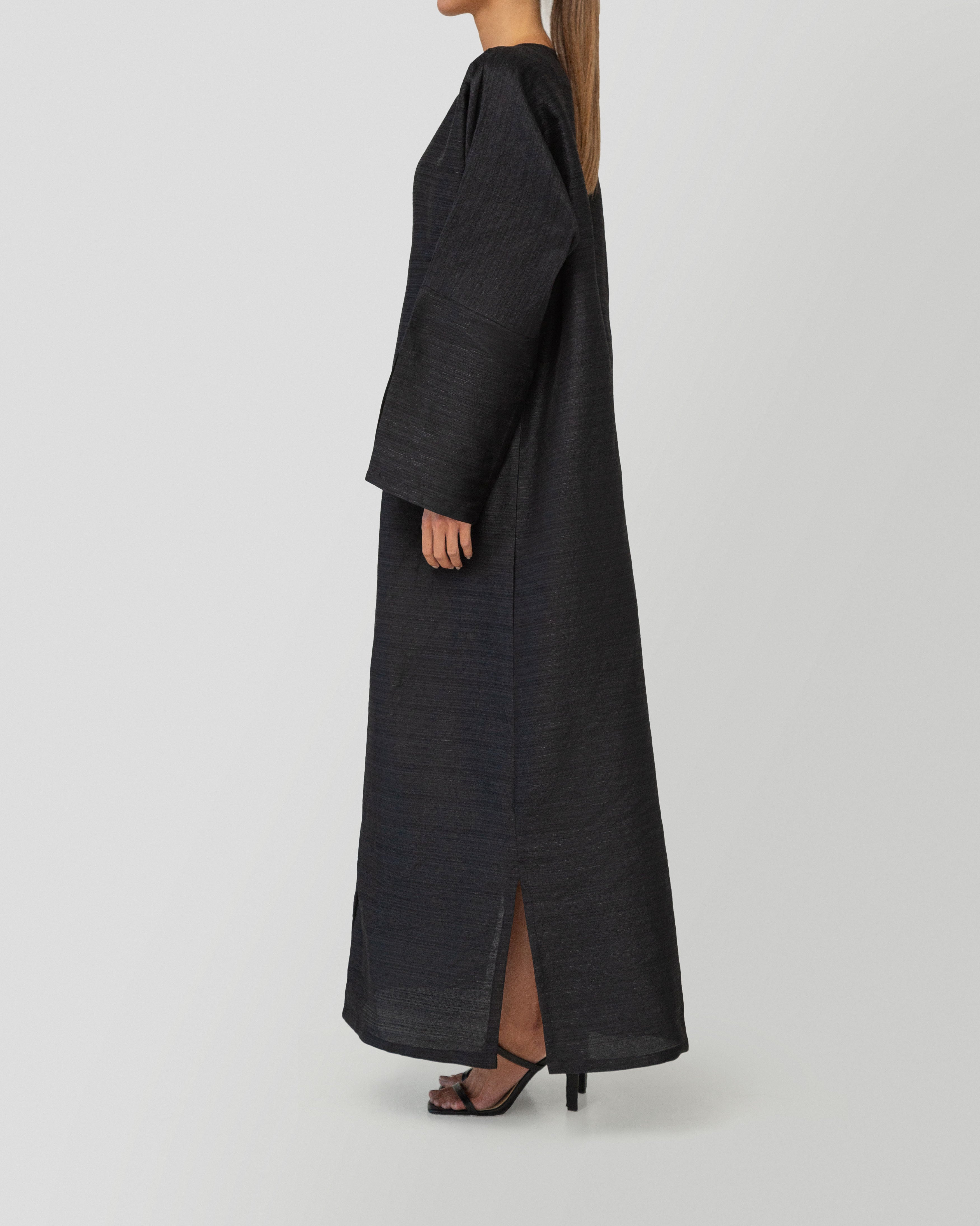 Iman Abaya in Midnight Black