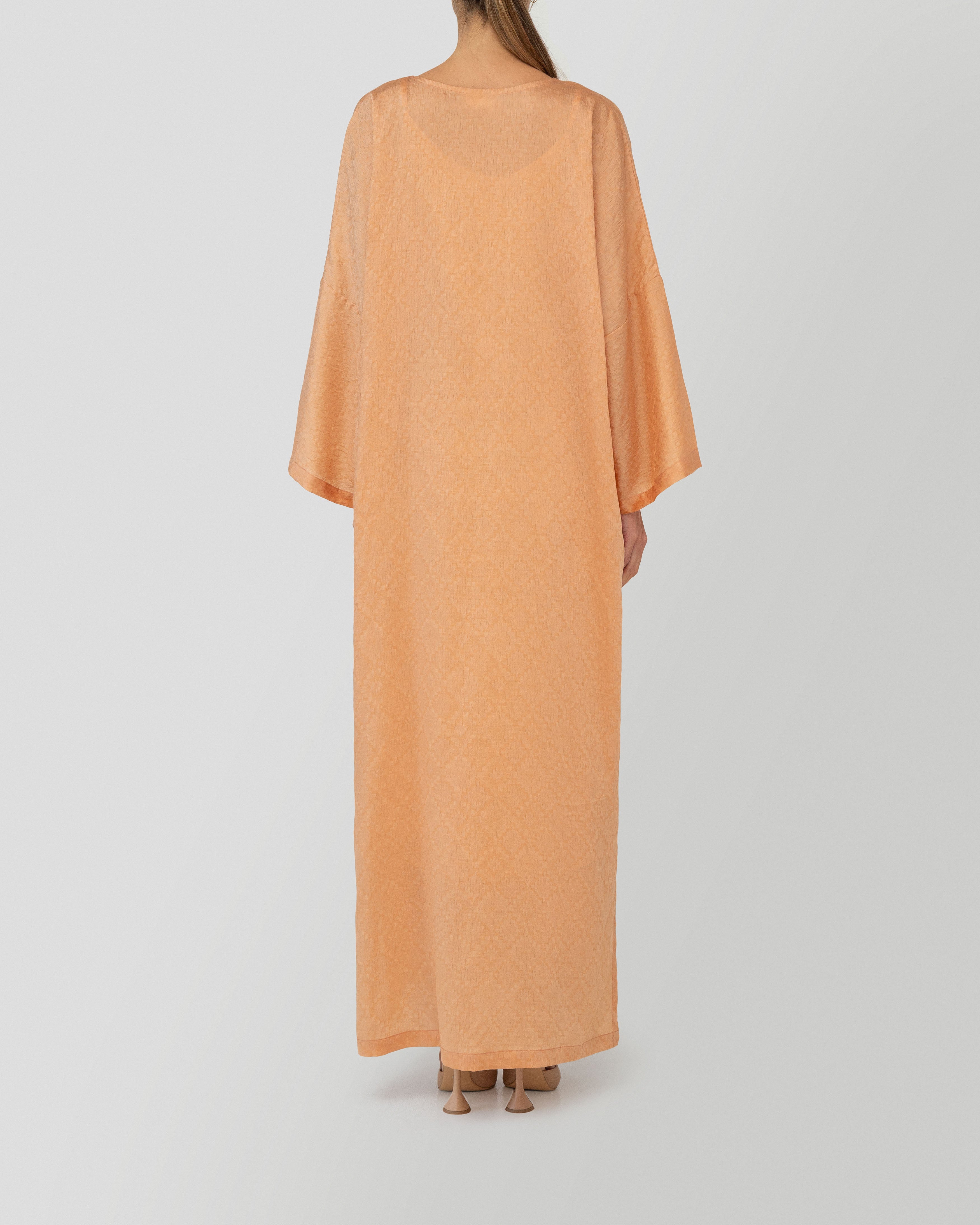 Louna Kaftan in Tangerine