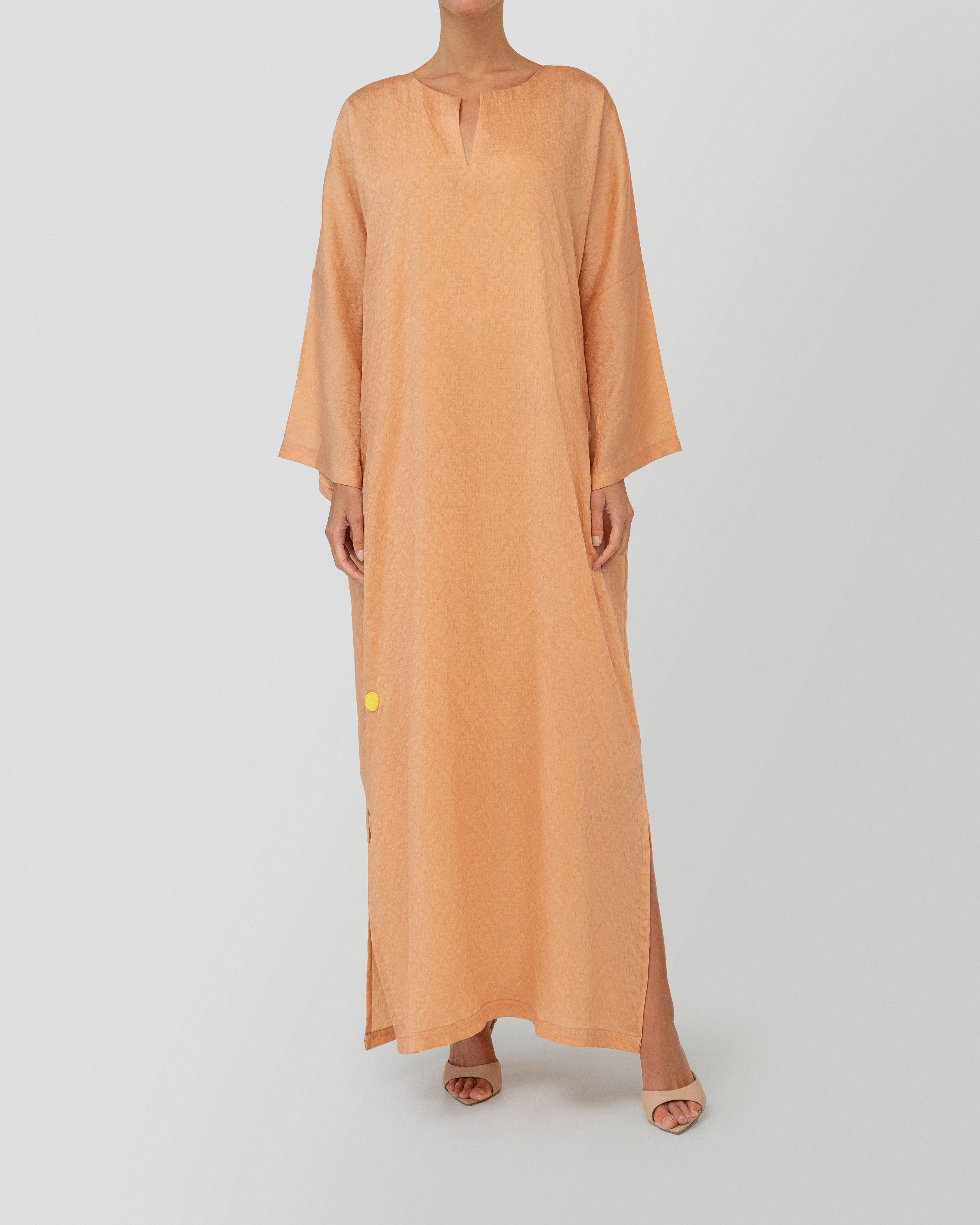 Louna Kaftan in Tangerine