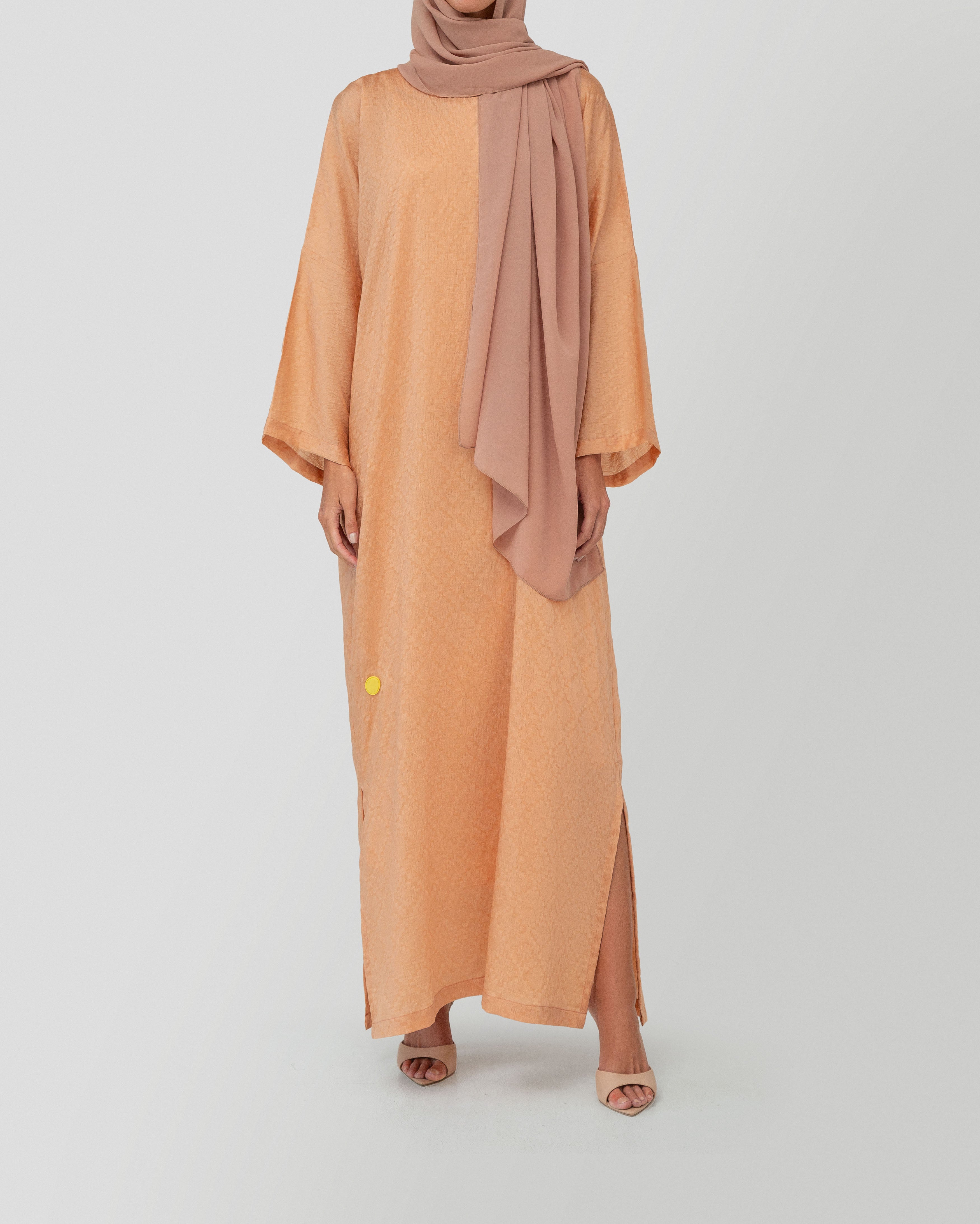 Louna Kaftan in Tangerine