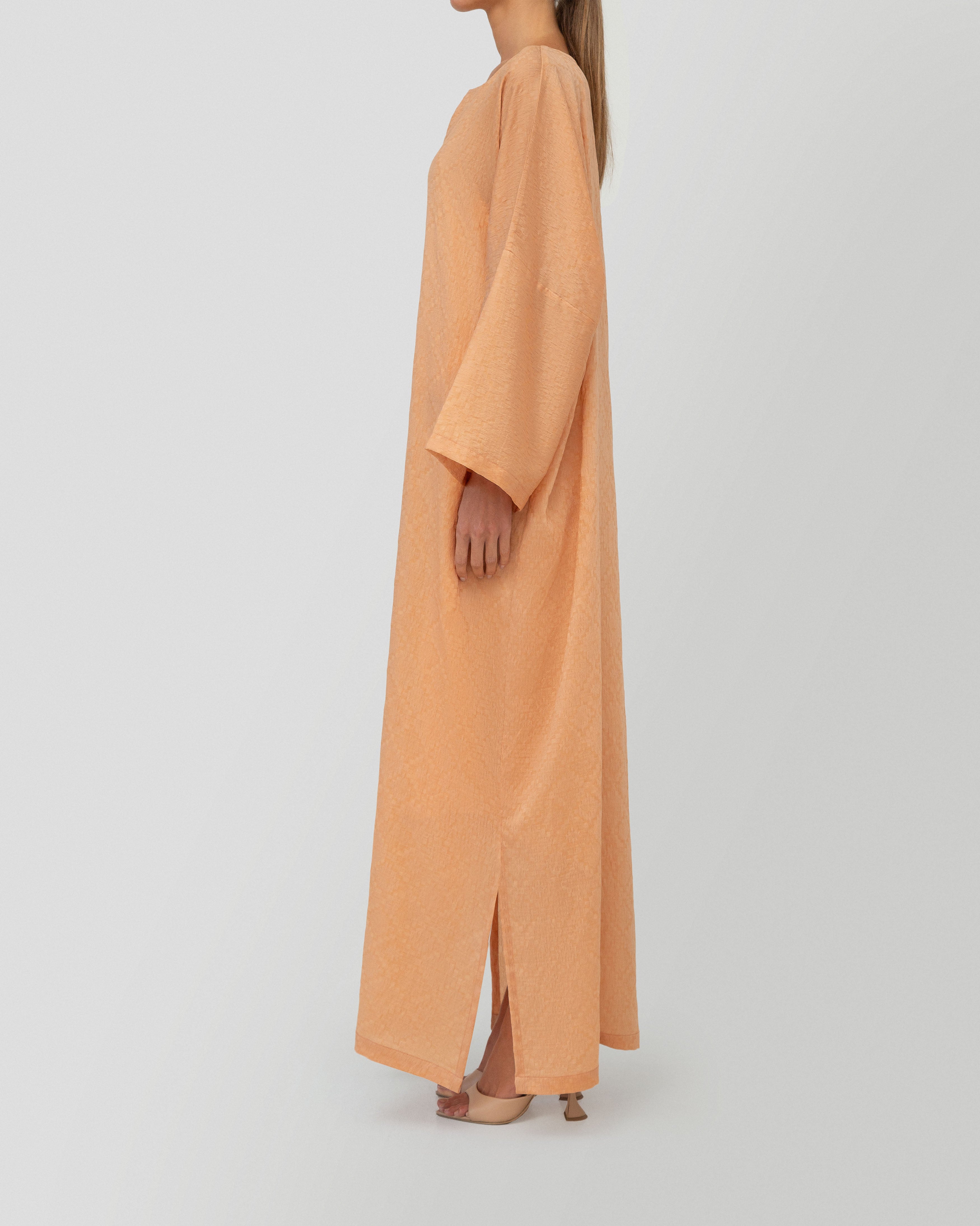 Louna Kaftan in Tangerine