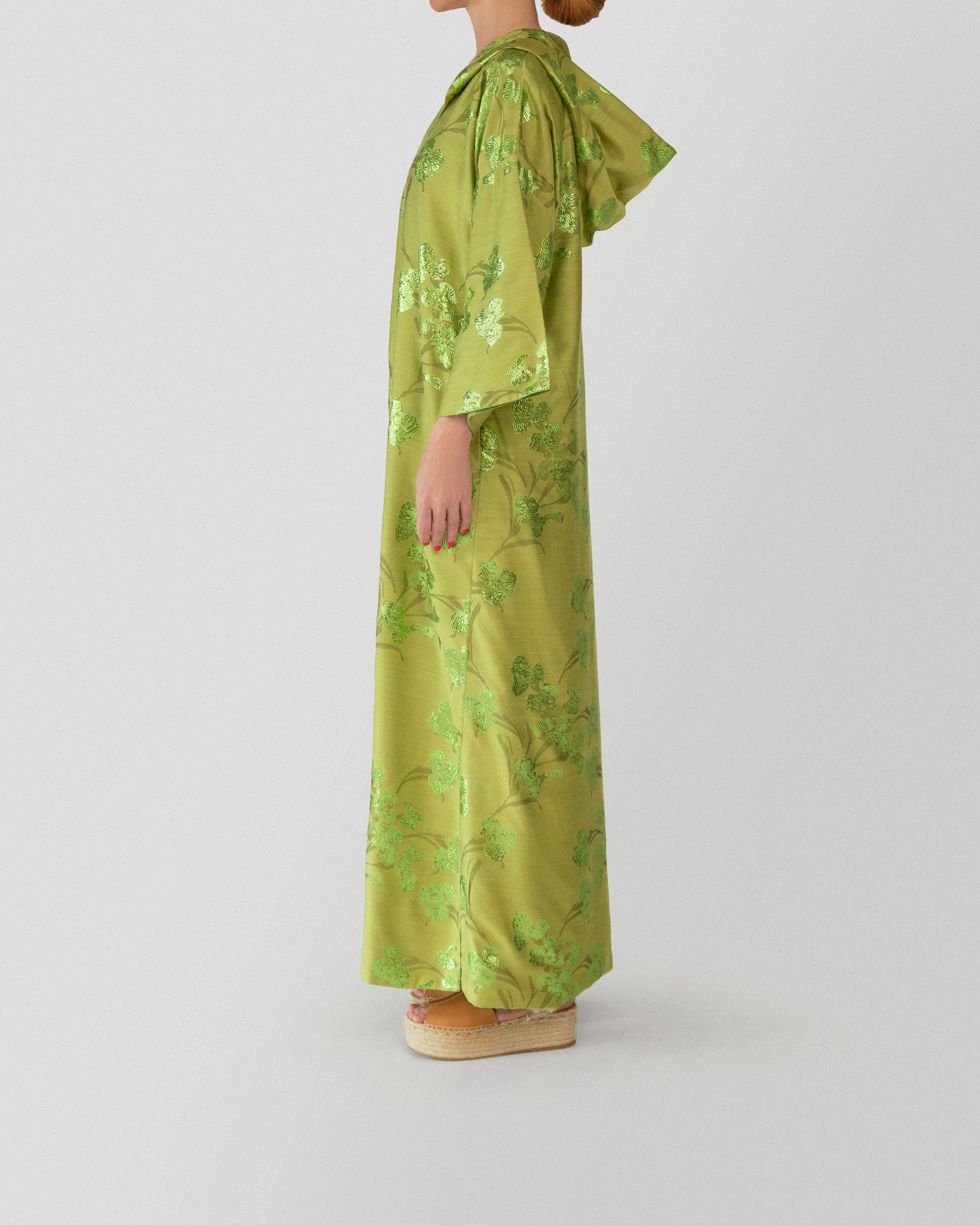 Manel Dress in Leaf