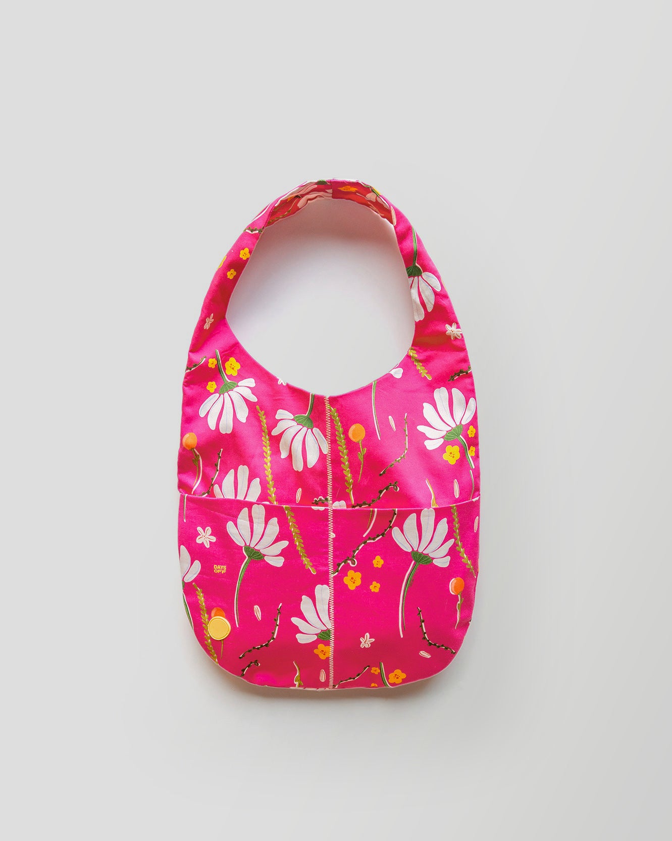 Ivy Printed Tote in Spring Fuchsia