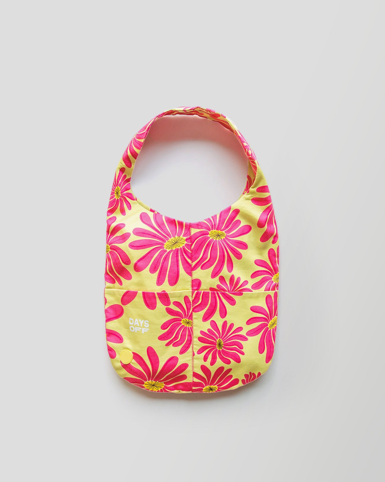 Ivy Printed Tote in Magenta Retro