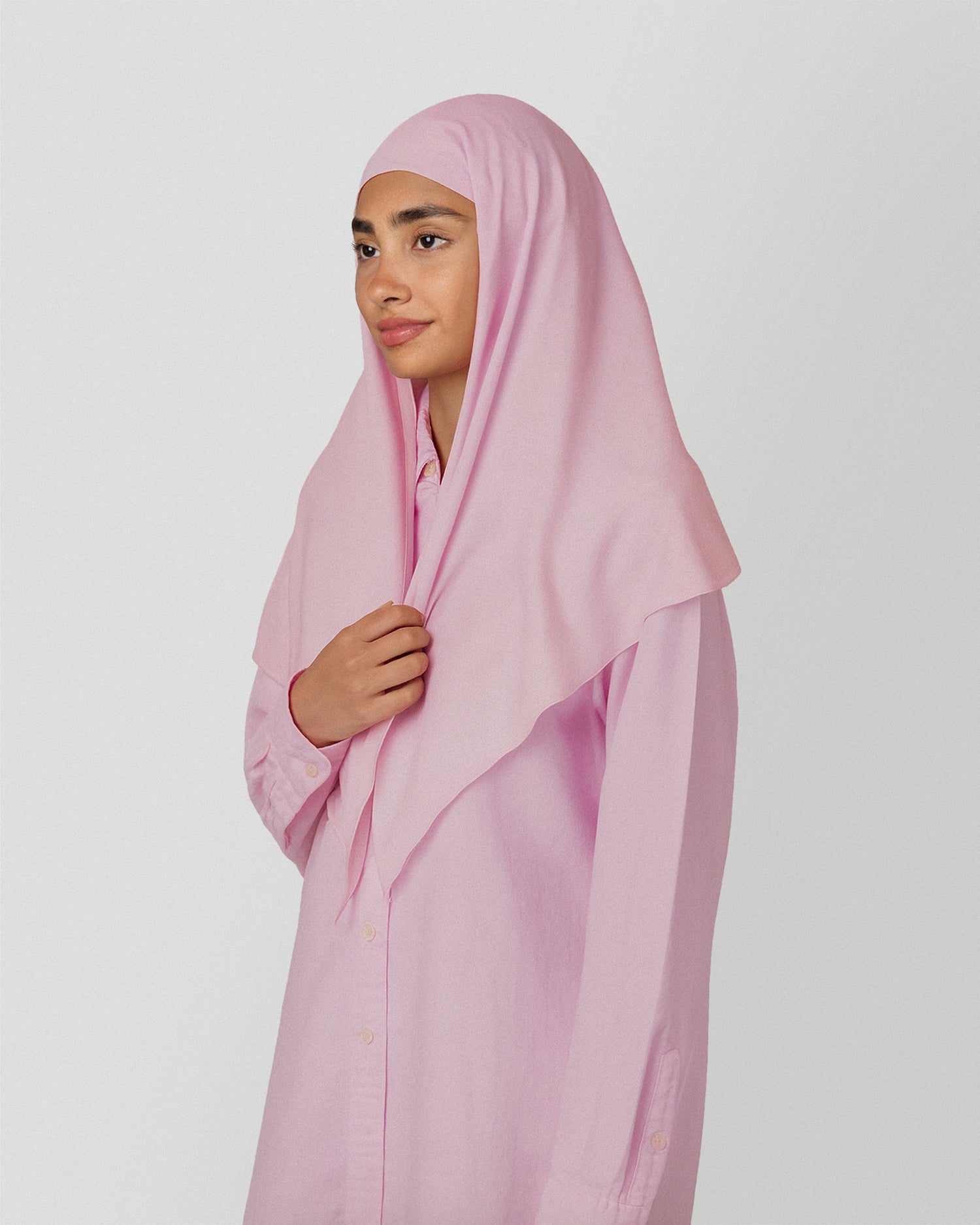 Travel Turban Scarf in Pink
