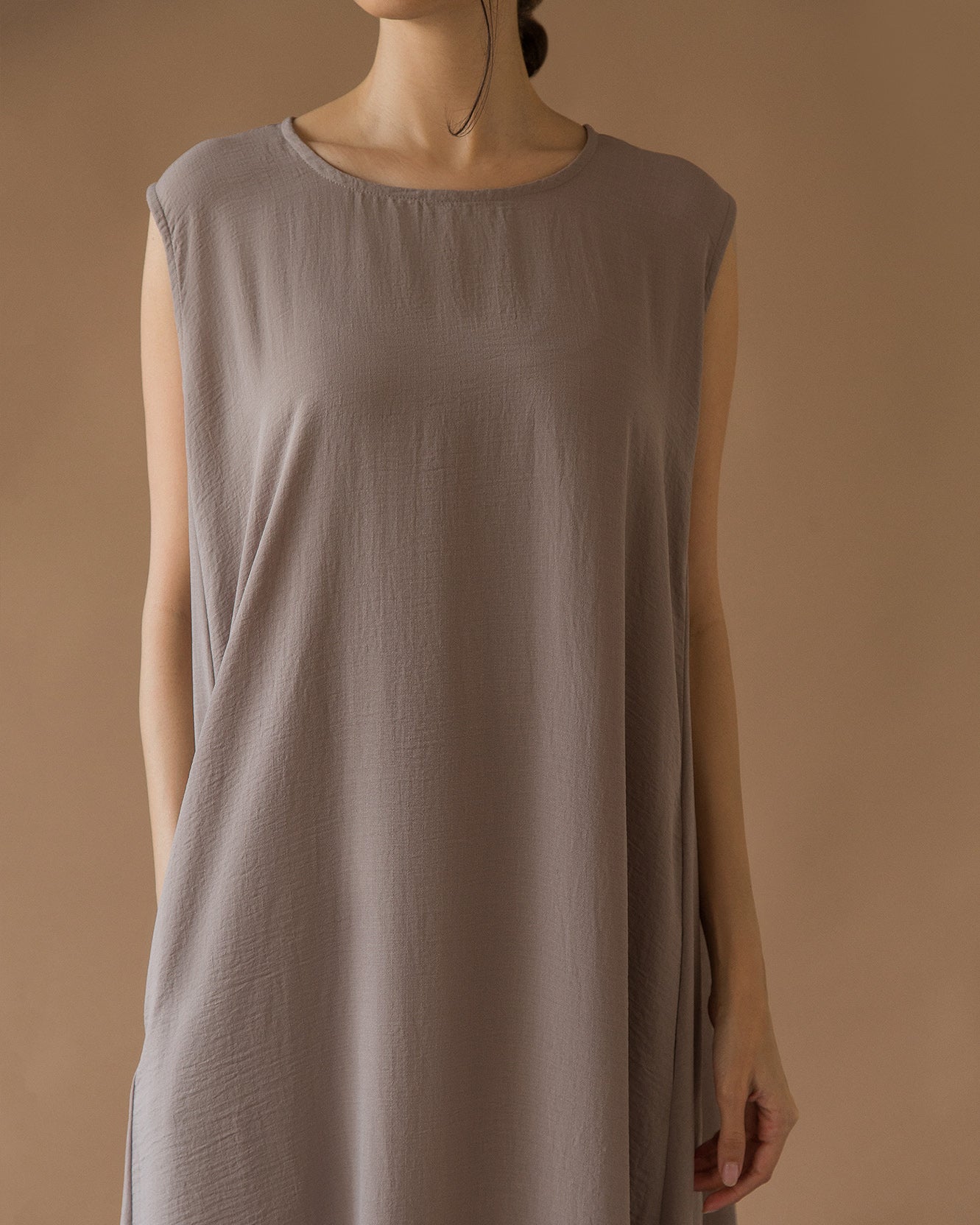 Abaya Basic 1 - cold beige