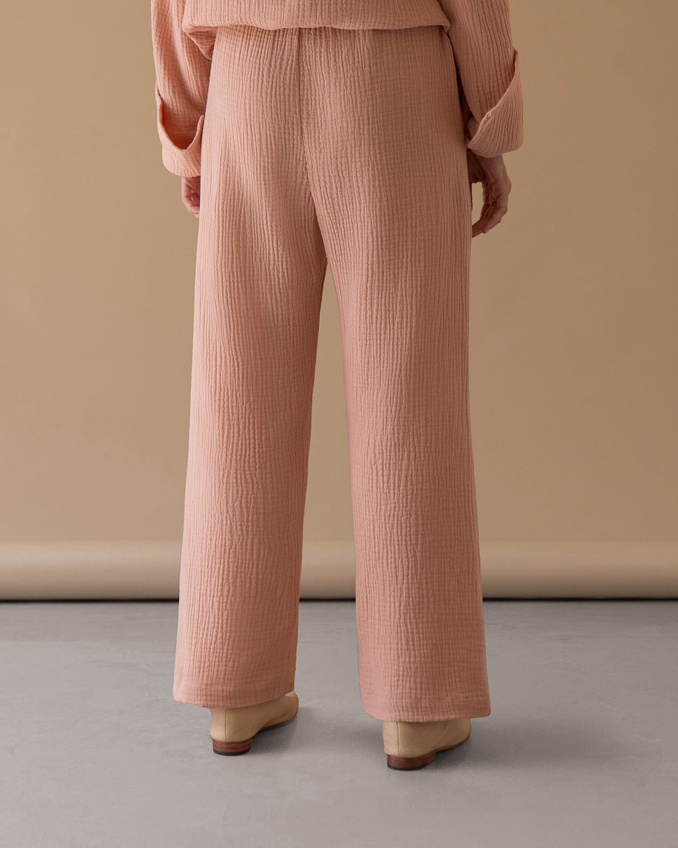 WIDE PANTS - cinnamon