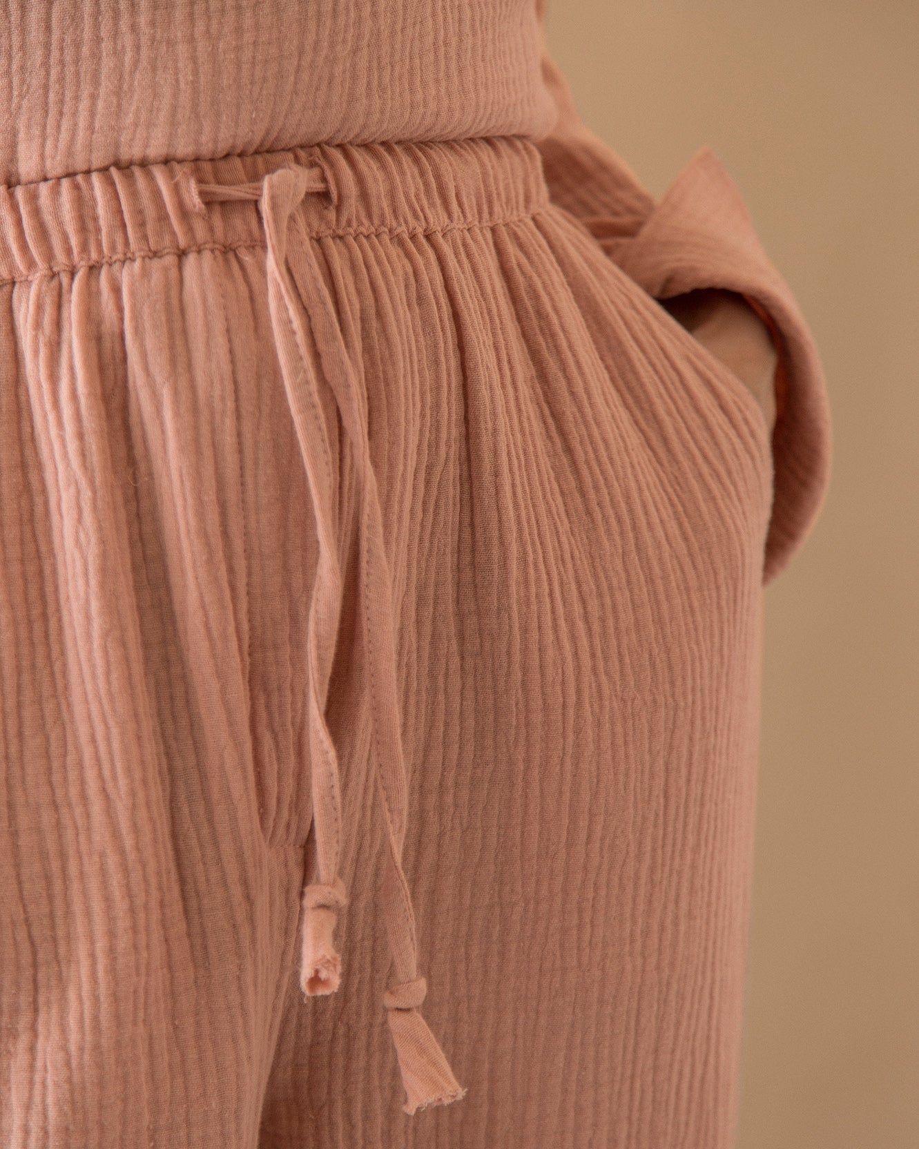 WIDE PANTS - cinnamon