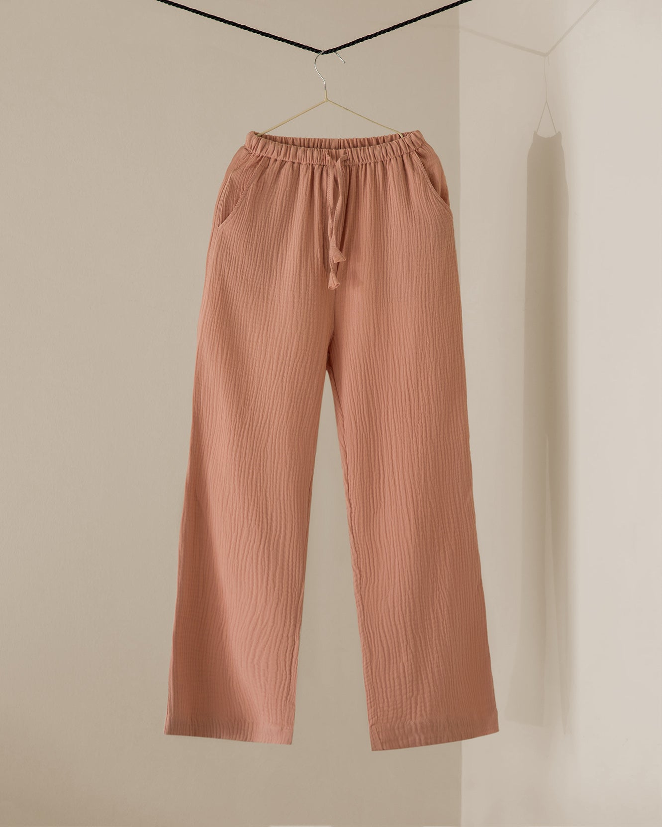 WIDE PANTS - cinnamon