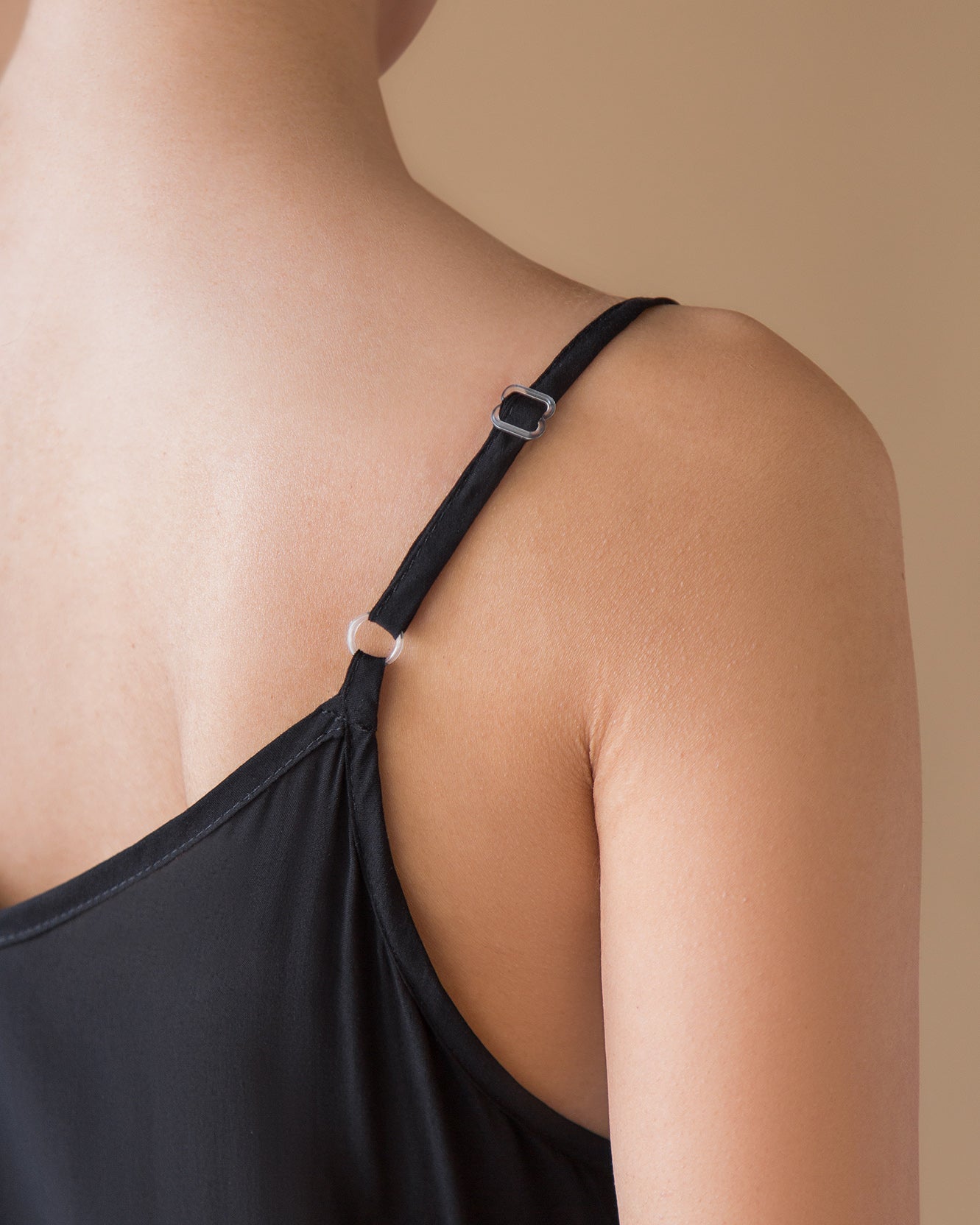 SLIP DRESS - Black