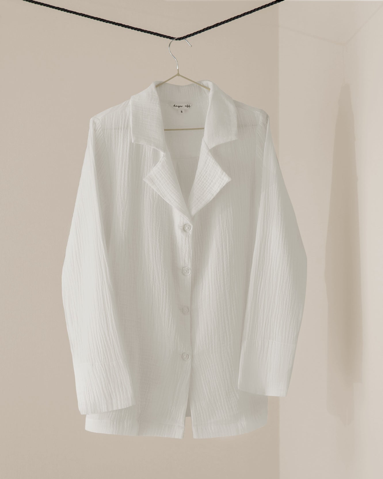 PLAIN SHIRT - off white