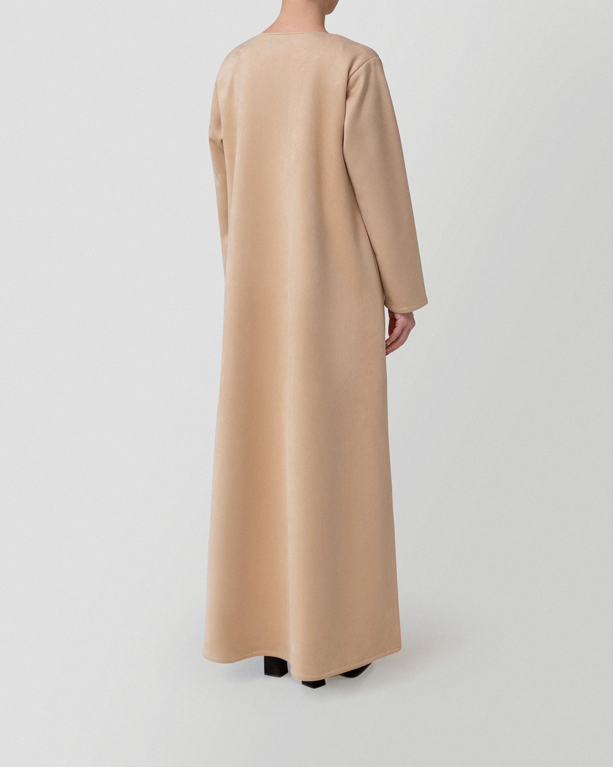 Autumn Whisper Abaya in Cream