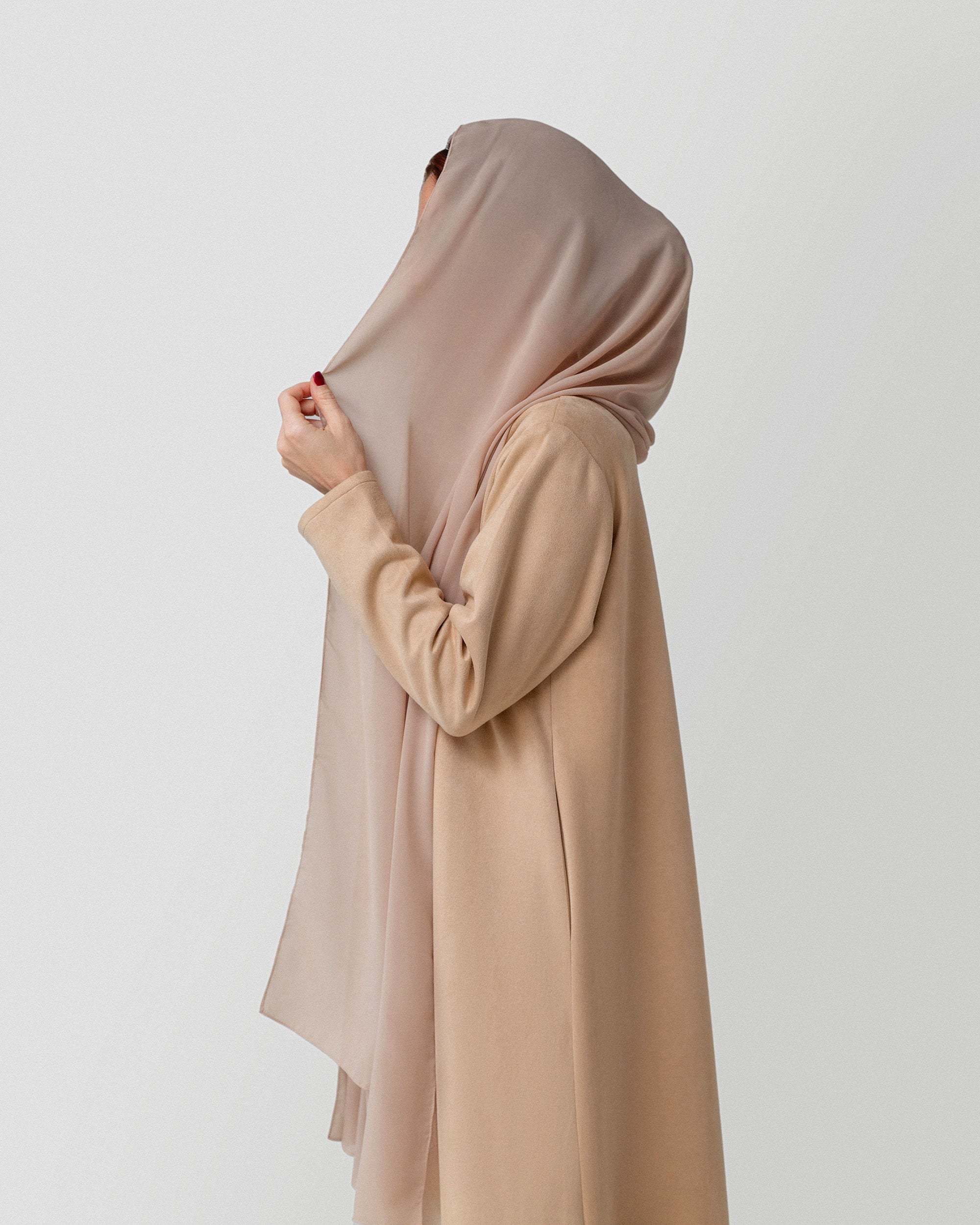 Autumn Whisper Abaya in Cream