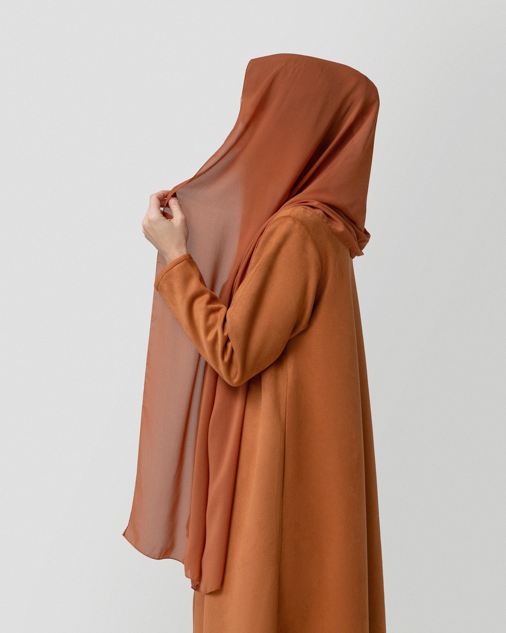 Autumn Whisper Abaya in Caramel