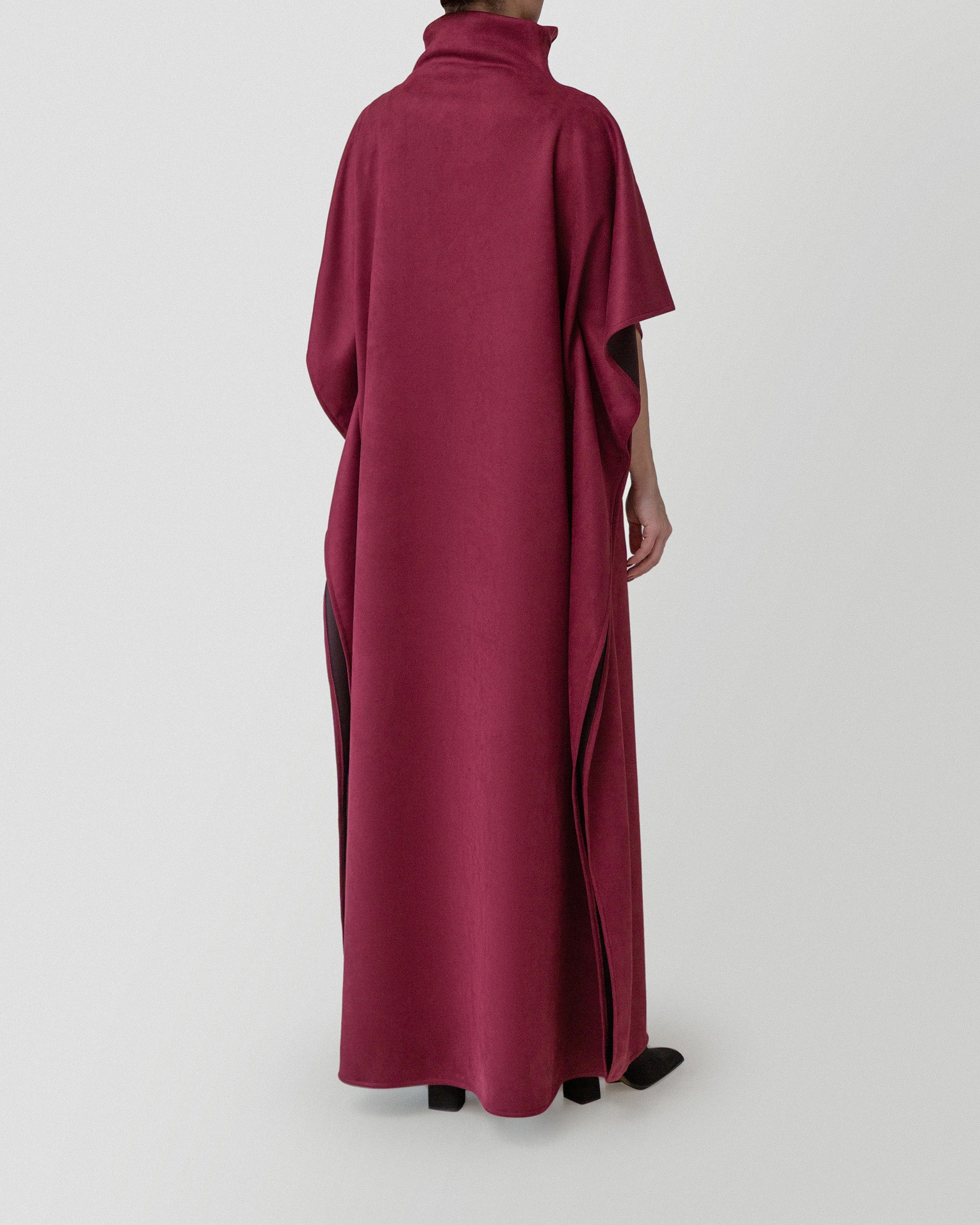 Autumn Whisper Dress in Wine