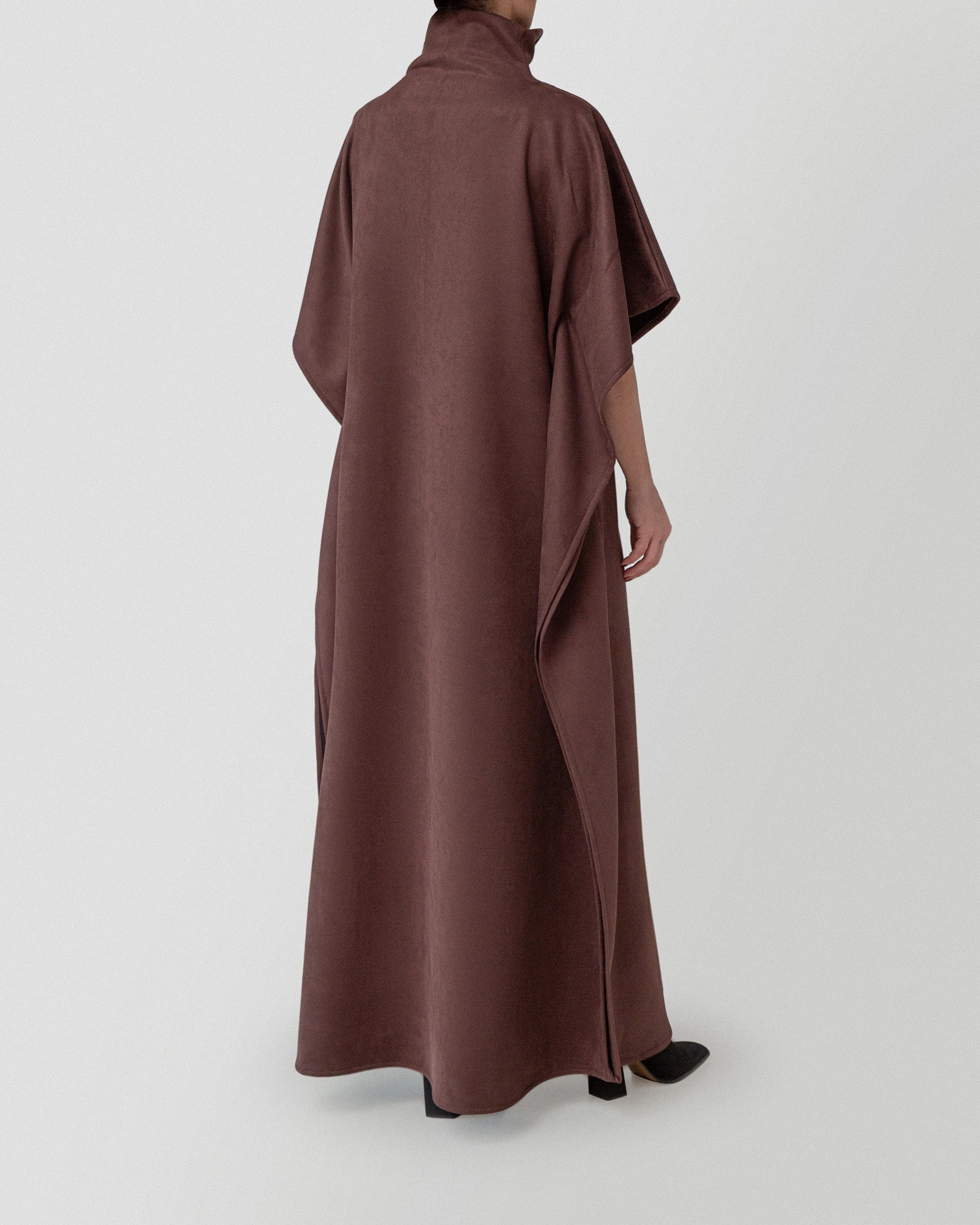 Autumn Whisper Dress in Chocolate