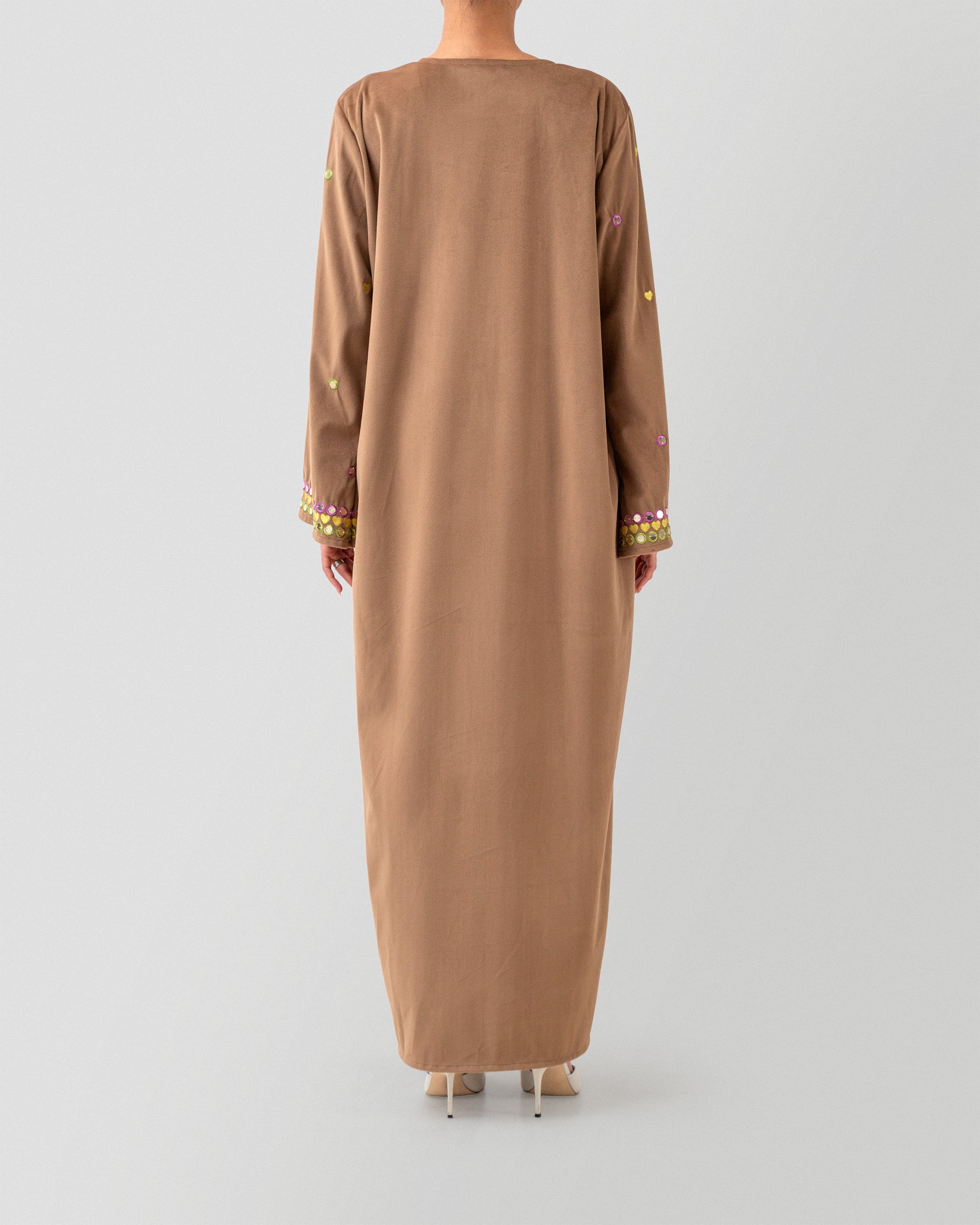 Mirrored Love Kaftan in Sand