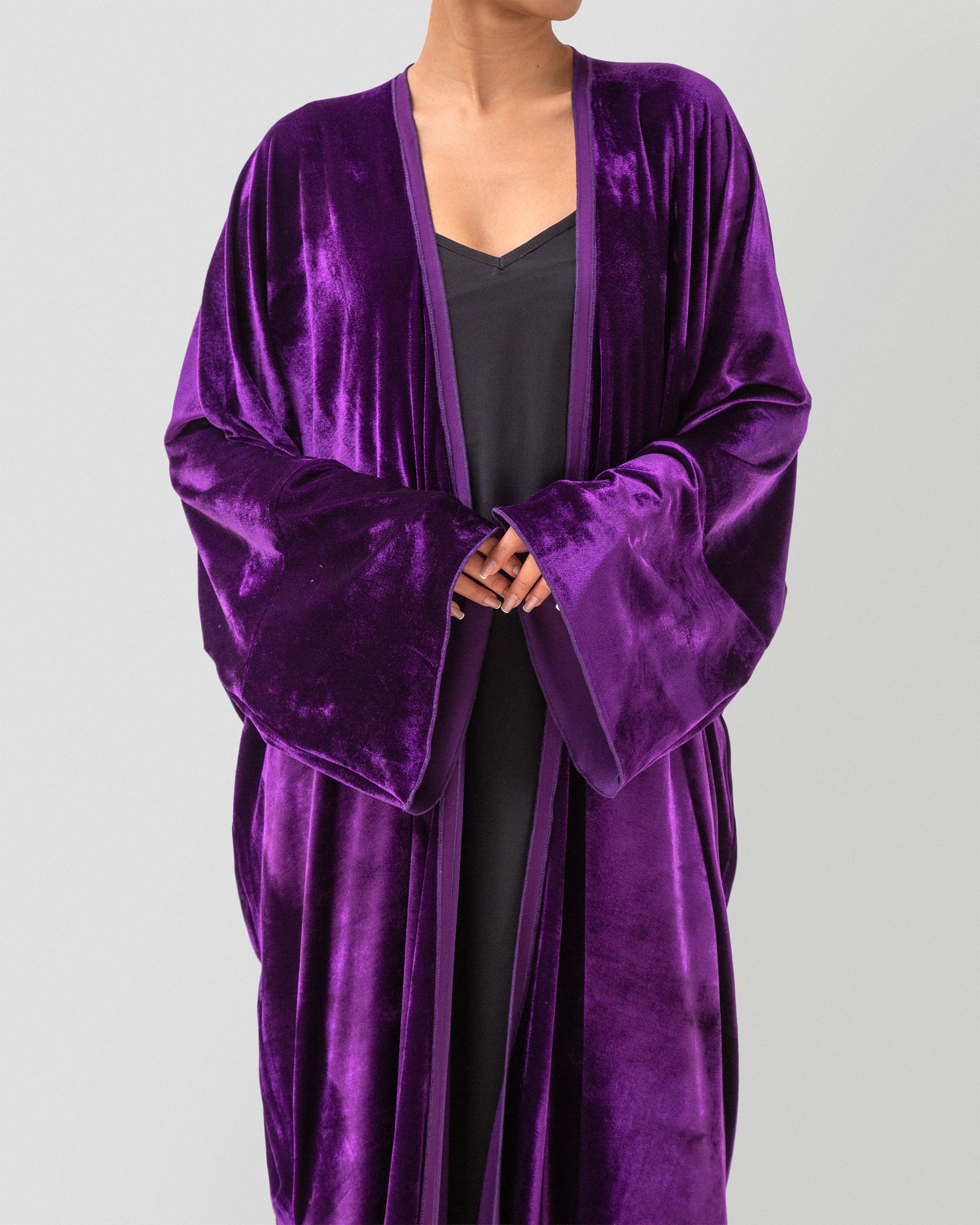 Velvet Amethyst Abaya